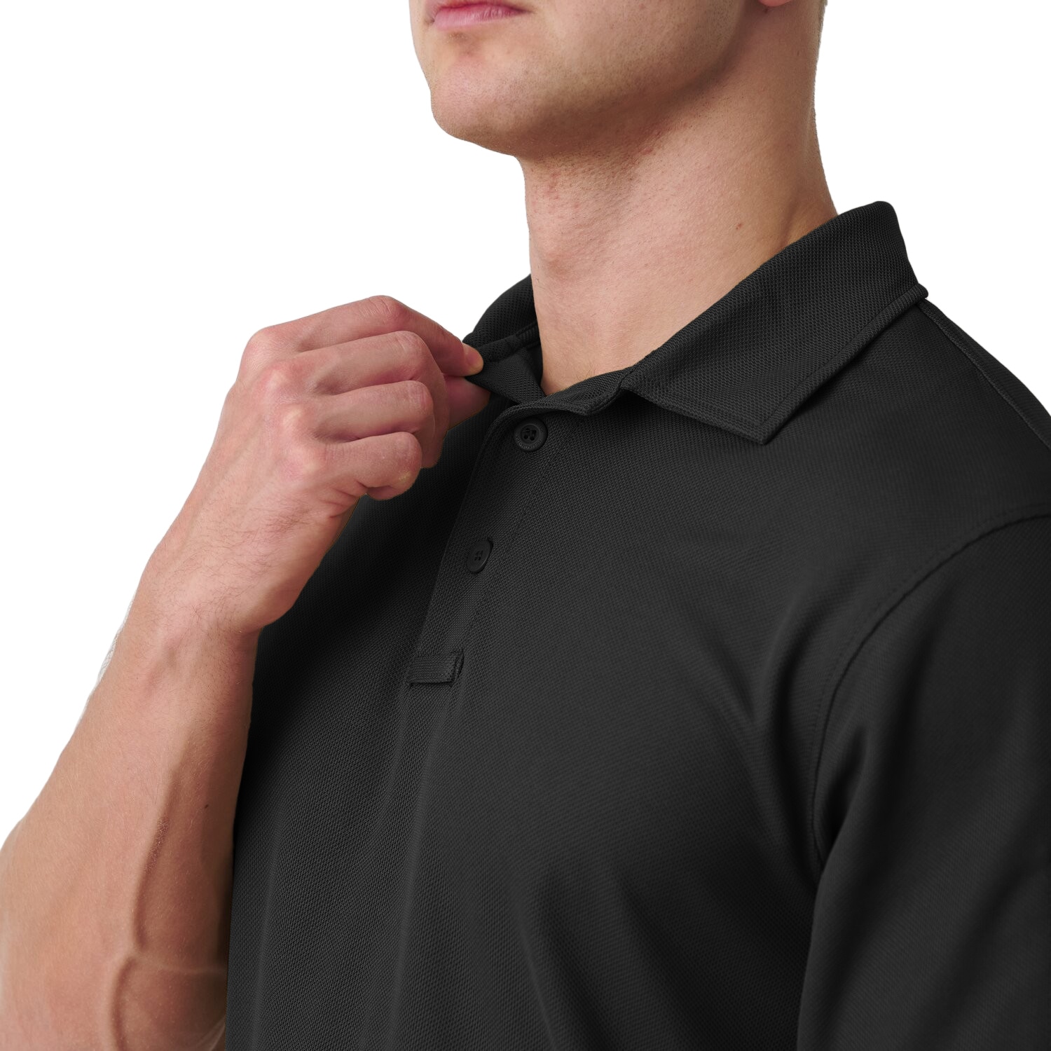 Helikon - UTL TopCool Lite - Thermo Poloshirt - Black