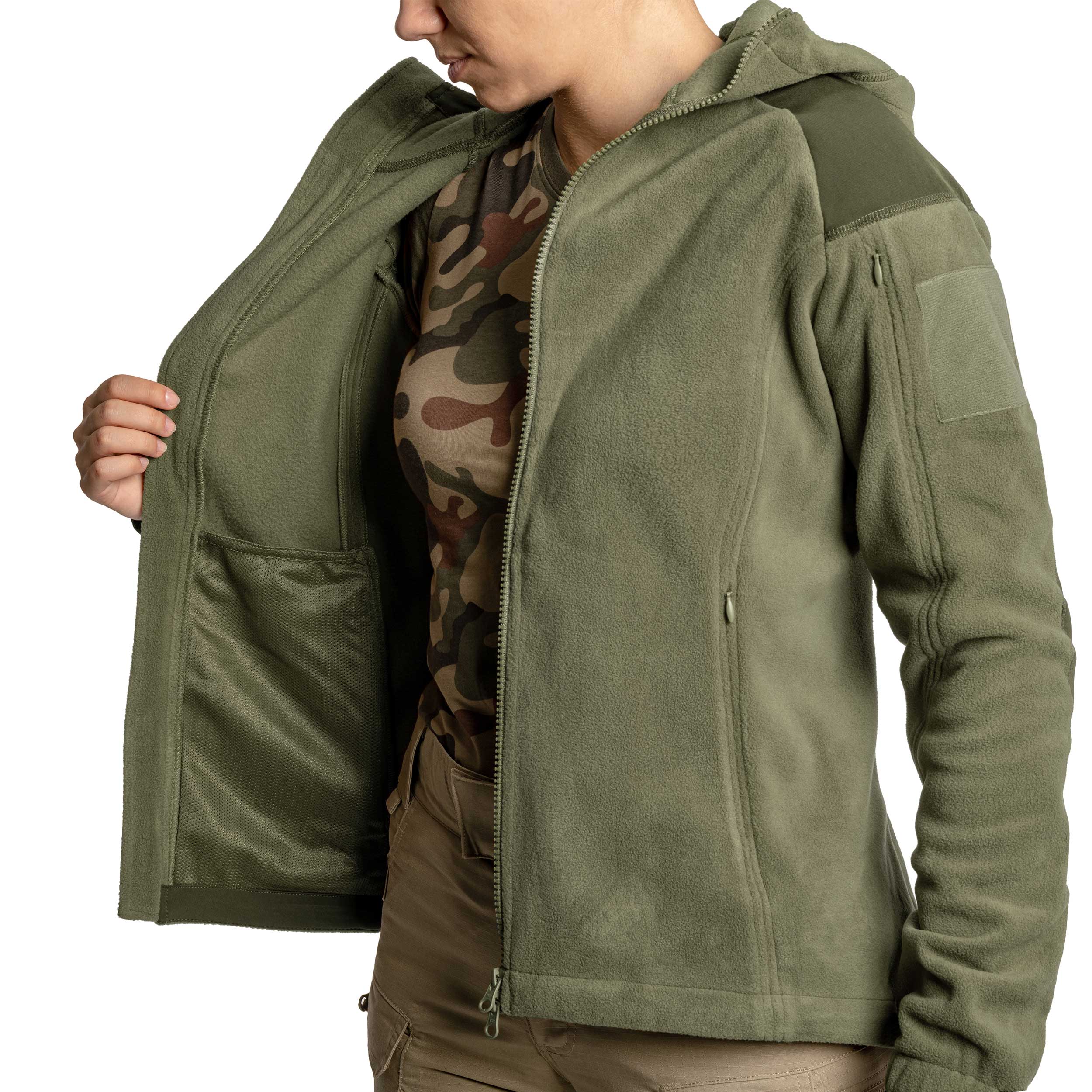 Helikon-Tex - Cumulus Heavy Fleece - Fleecejacke für Damen - Taiga Green