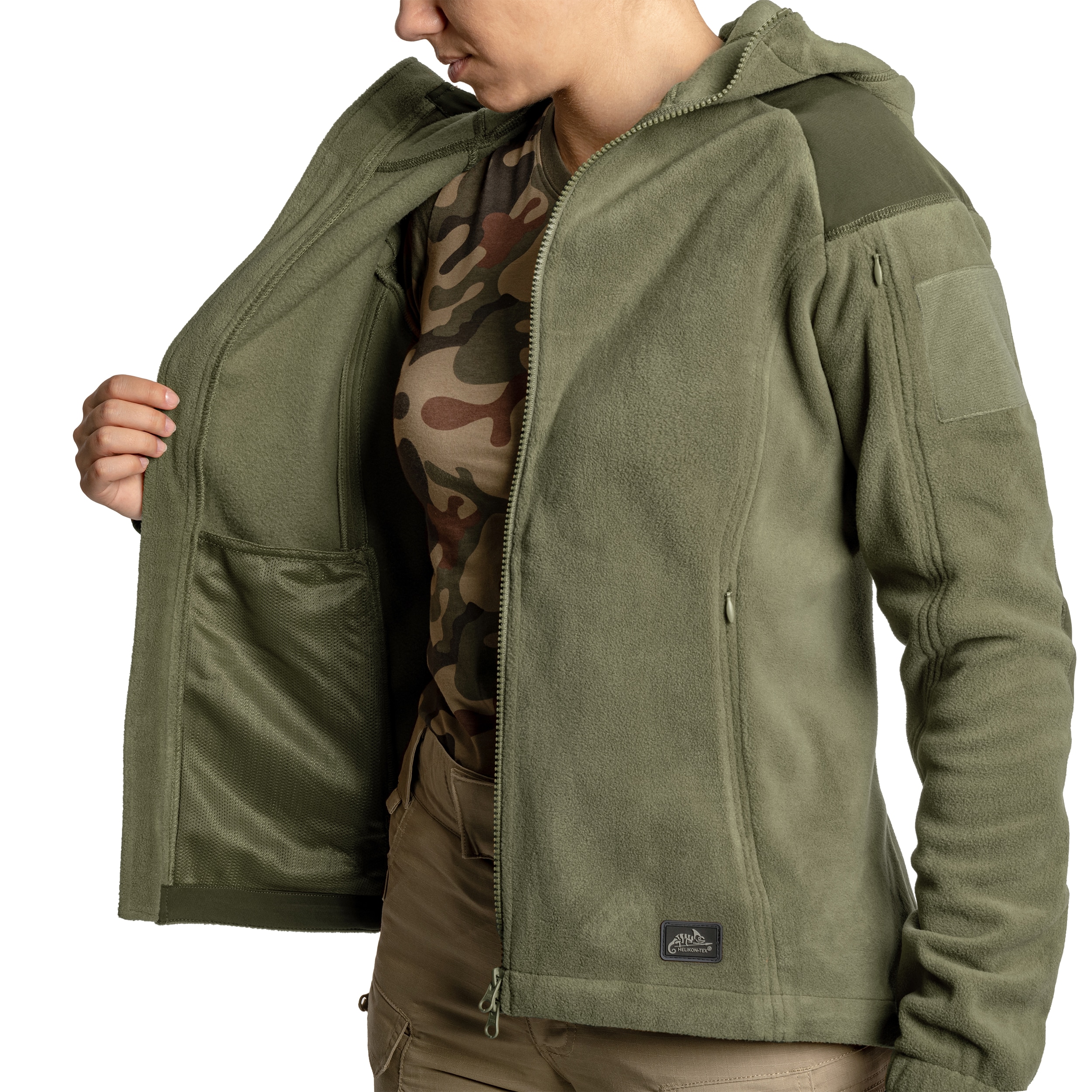 Helikon-Tex - Cumulus Heavy Fleece - Fleecejacke für Damen - Taiga Green