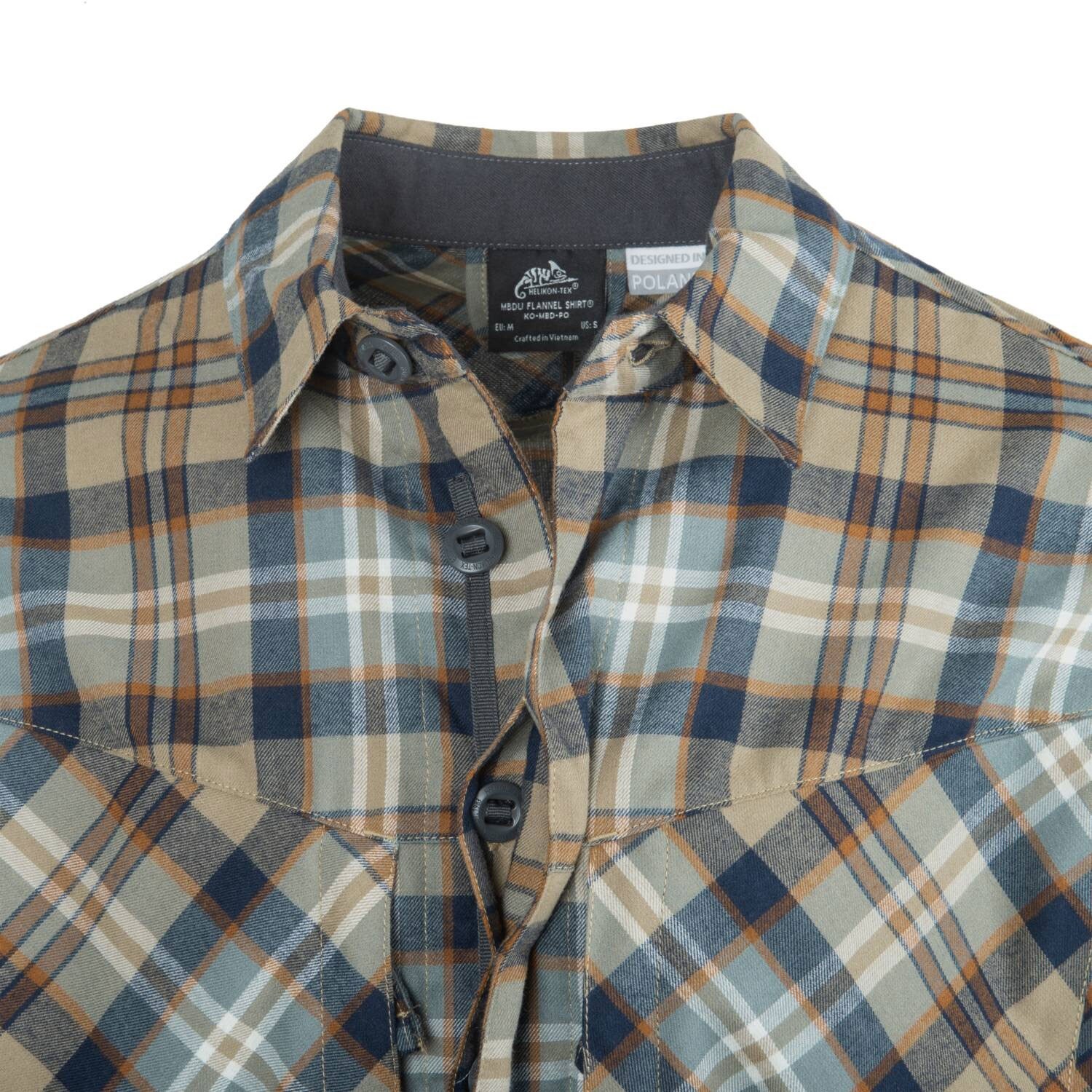 Helikon - MBDU Flannel Ginger Plaid - Hemd 