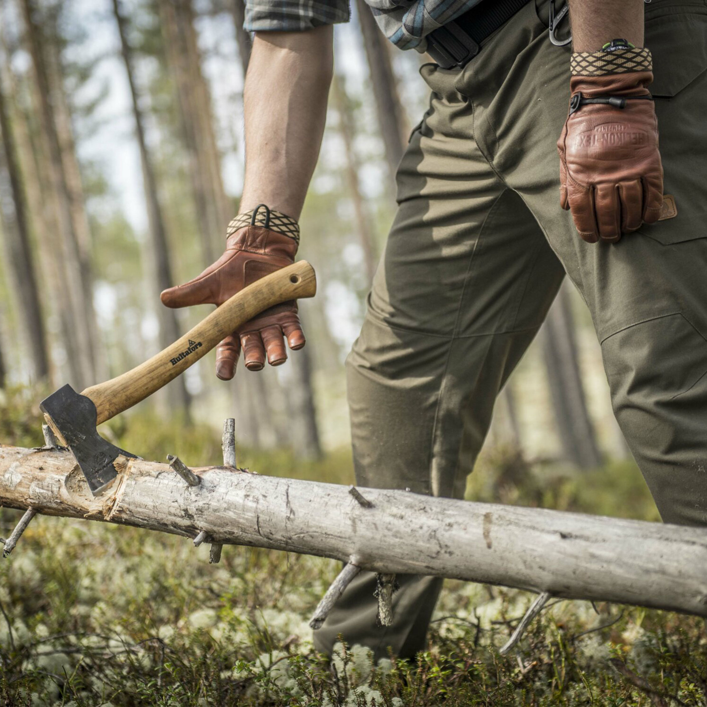 Helikon - Woodcrafter - Einsatzhandschuhe - Braun