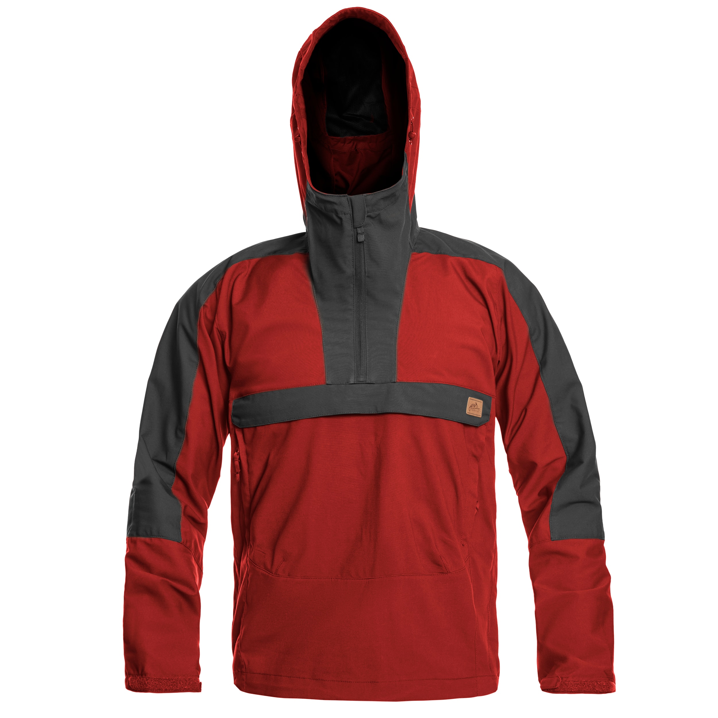 Helikon Woodsman Anorak - Schlupfjacke - Crimson Sky/Ash Grey