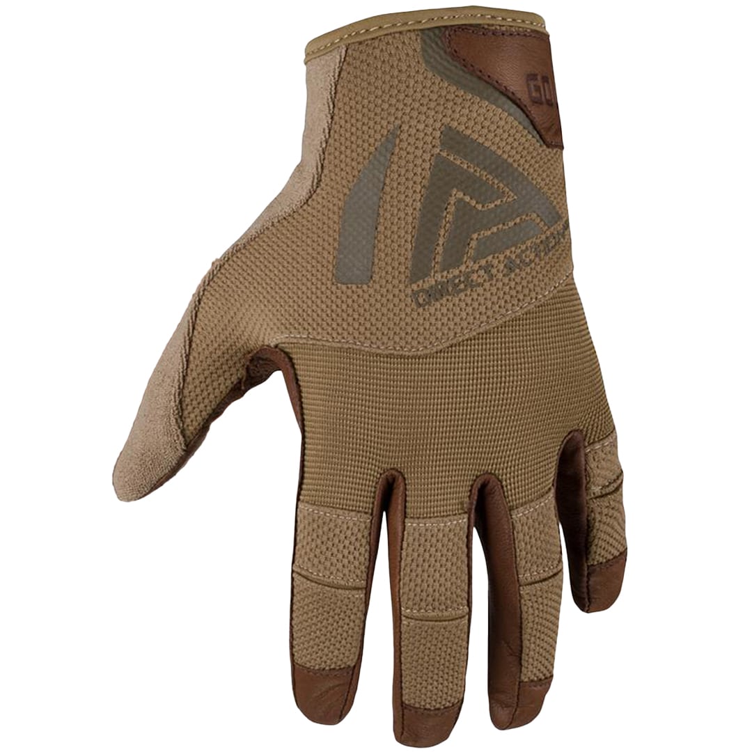 Direct Action - Hard Gloves Leather - Taktische Handschuhe - Coyote Brown