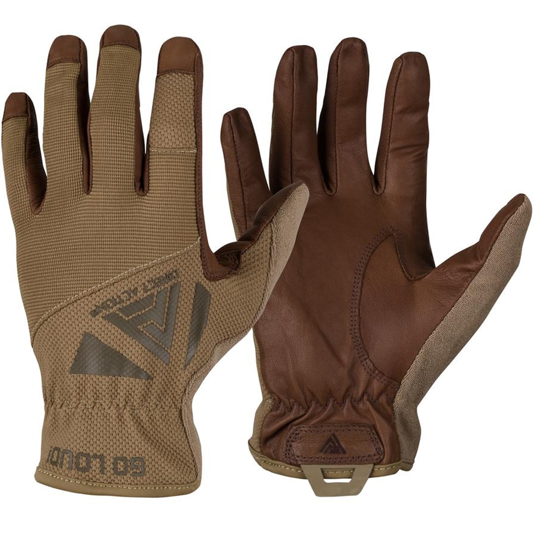 Direct Action Light Gloves Leather - Handschuhe - Coyote Brown