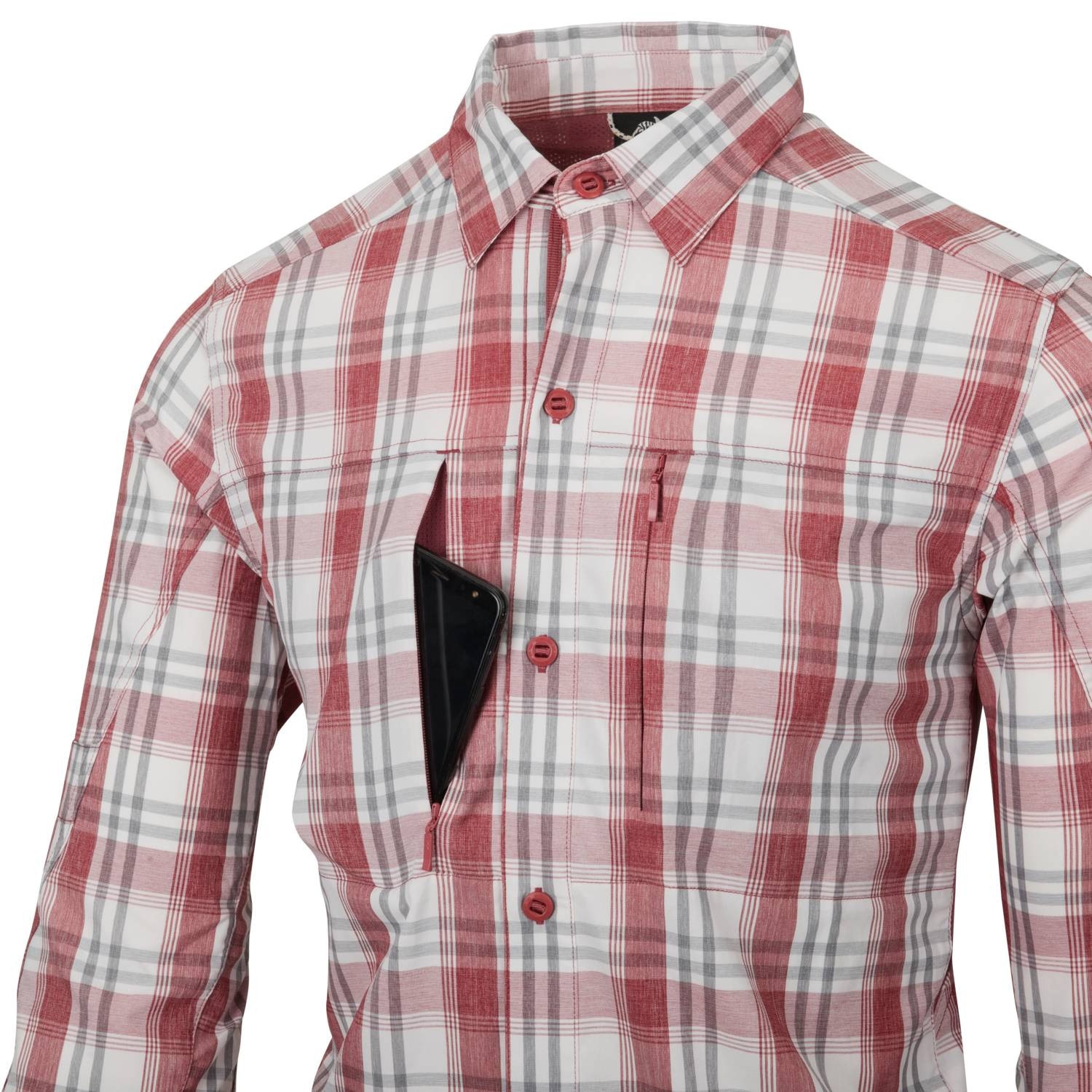 Helikon - Trip - Hemd - Red Plaid 