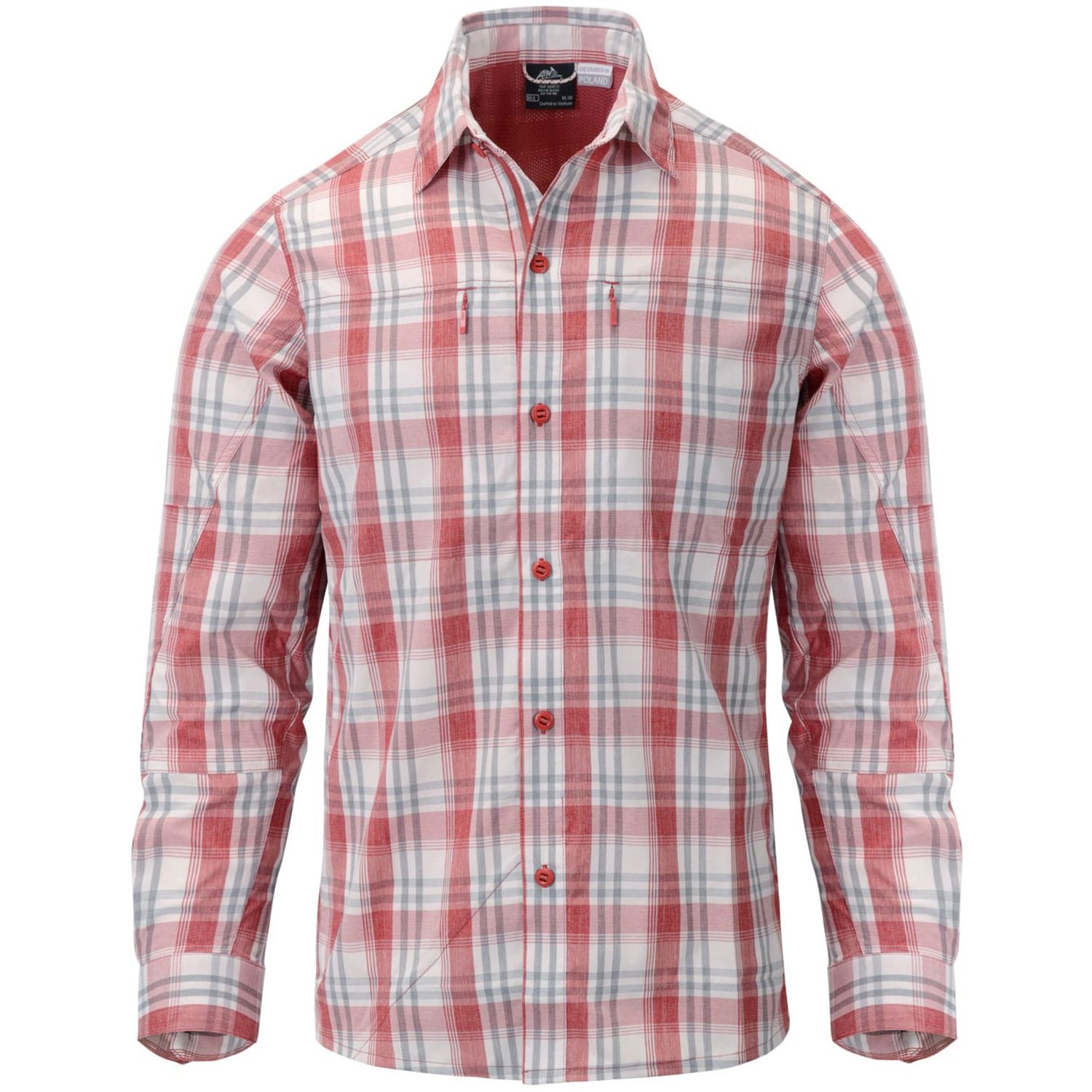 Helikon - Trip - Hemd - Red Plaid 