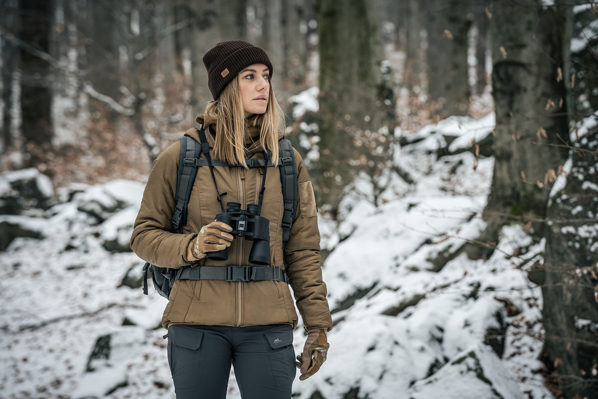 Helikon - Wolfhound Hoodie - Damenjacke - Coyote