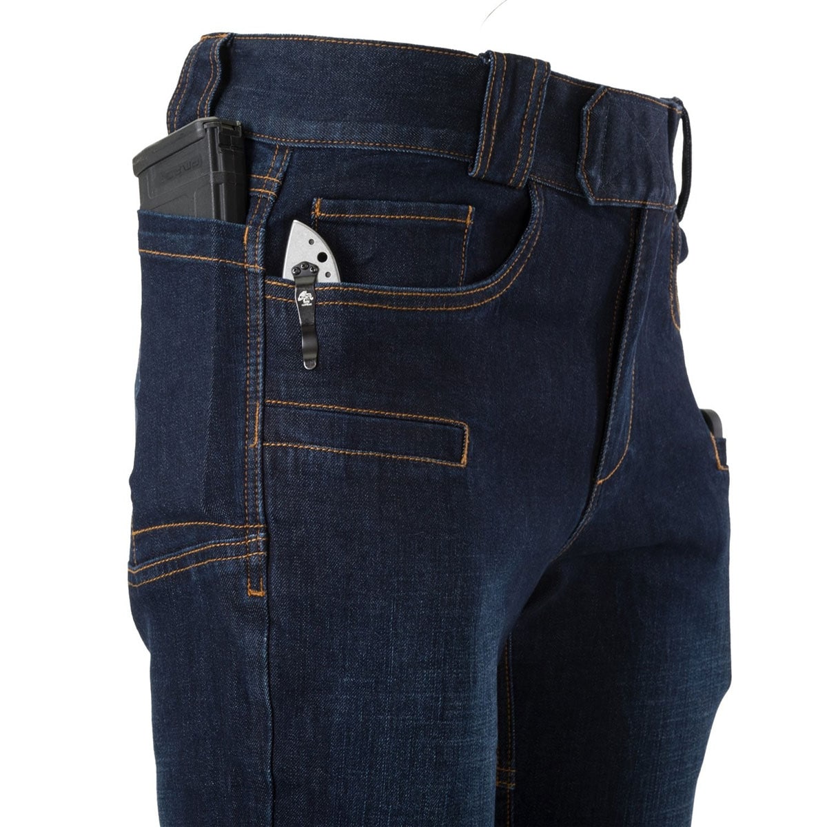 Helikon - Greyman Tactical Jeans Slim Denim Mid - Hose - Denim Blue