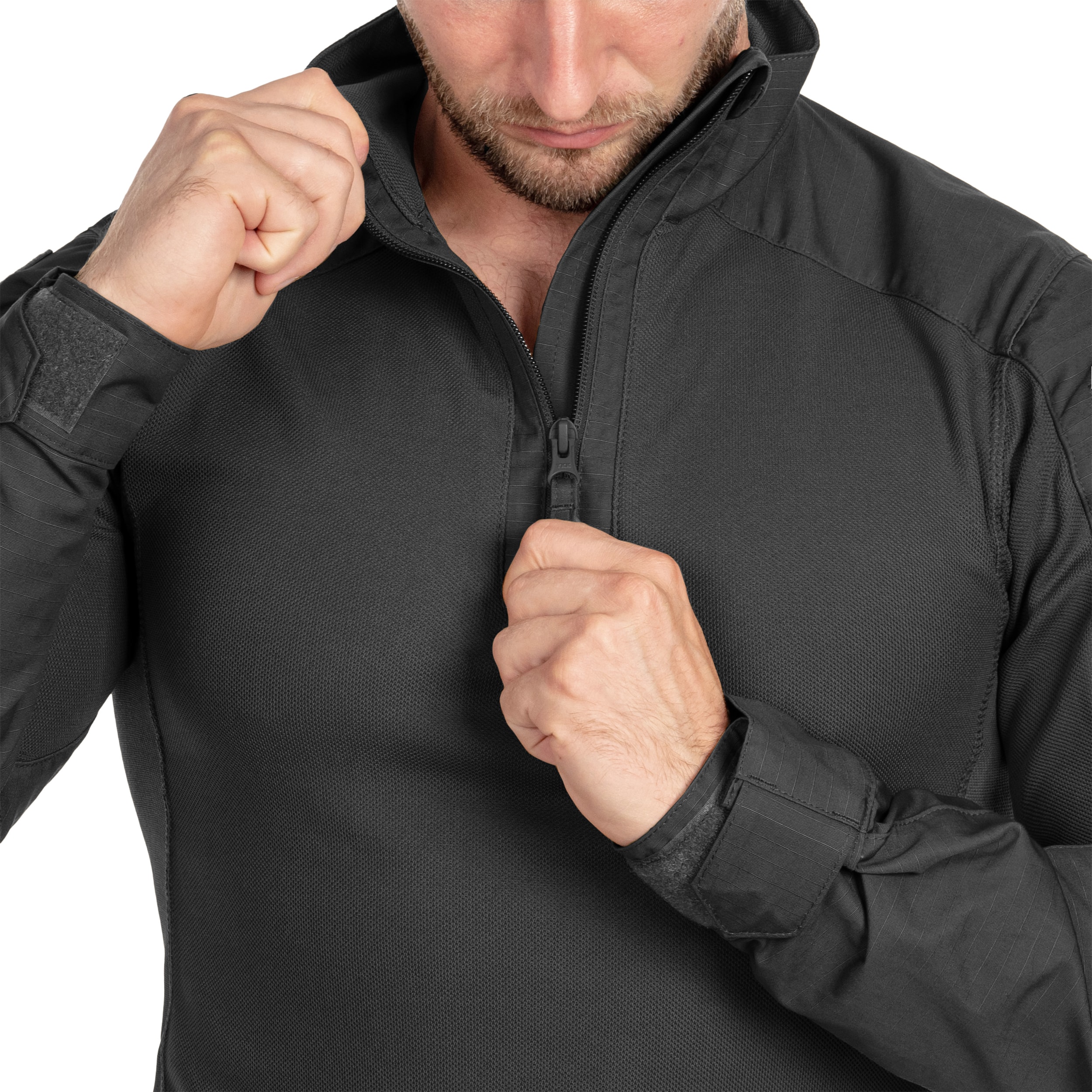 Helikon-Tex - MCDU Combat Shirt NyCo Rip-Stop - Sweatshirt - Black