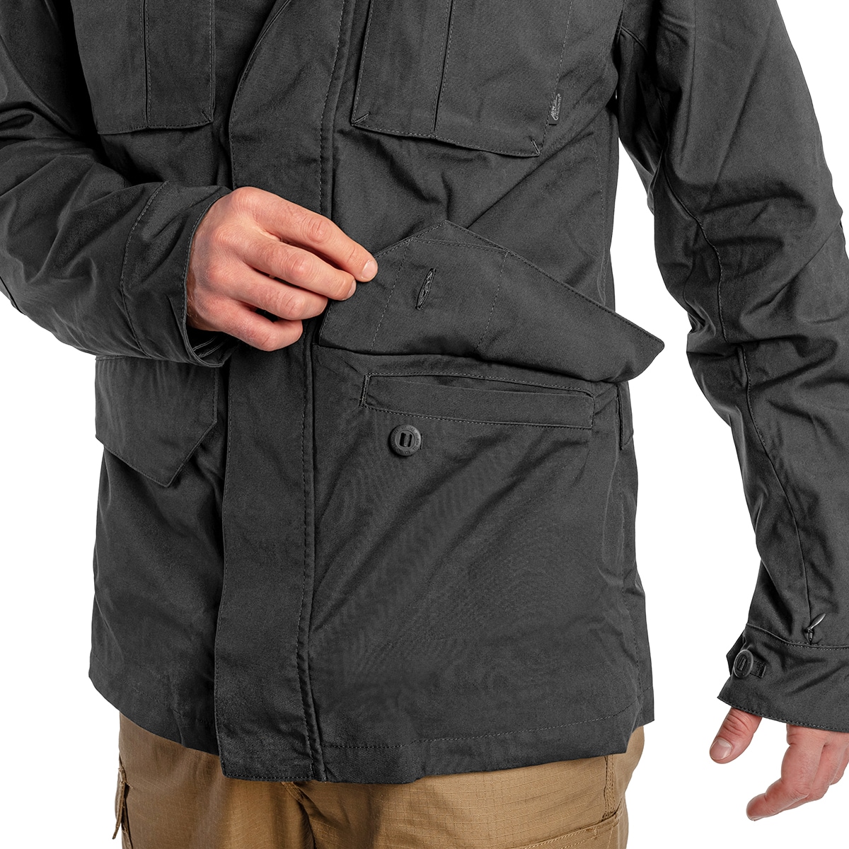 Helikon-Tex - M65 Covert Jacke - Ash Grey