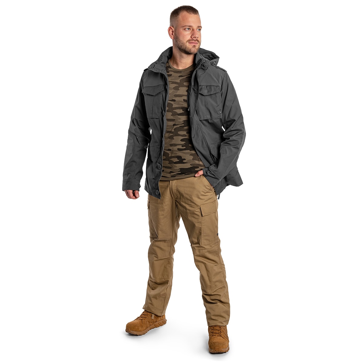 Helikon-Tex - M65 Covert Jacke - Ash Grey