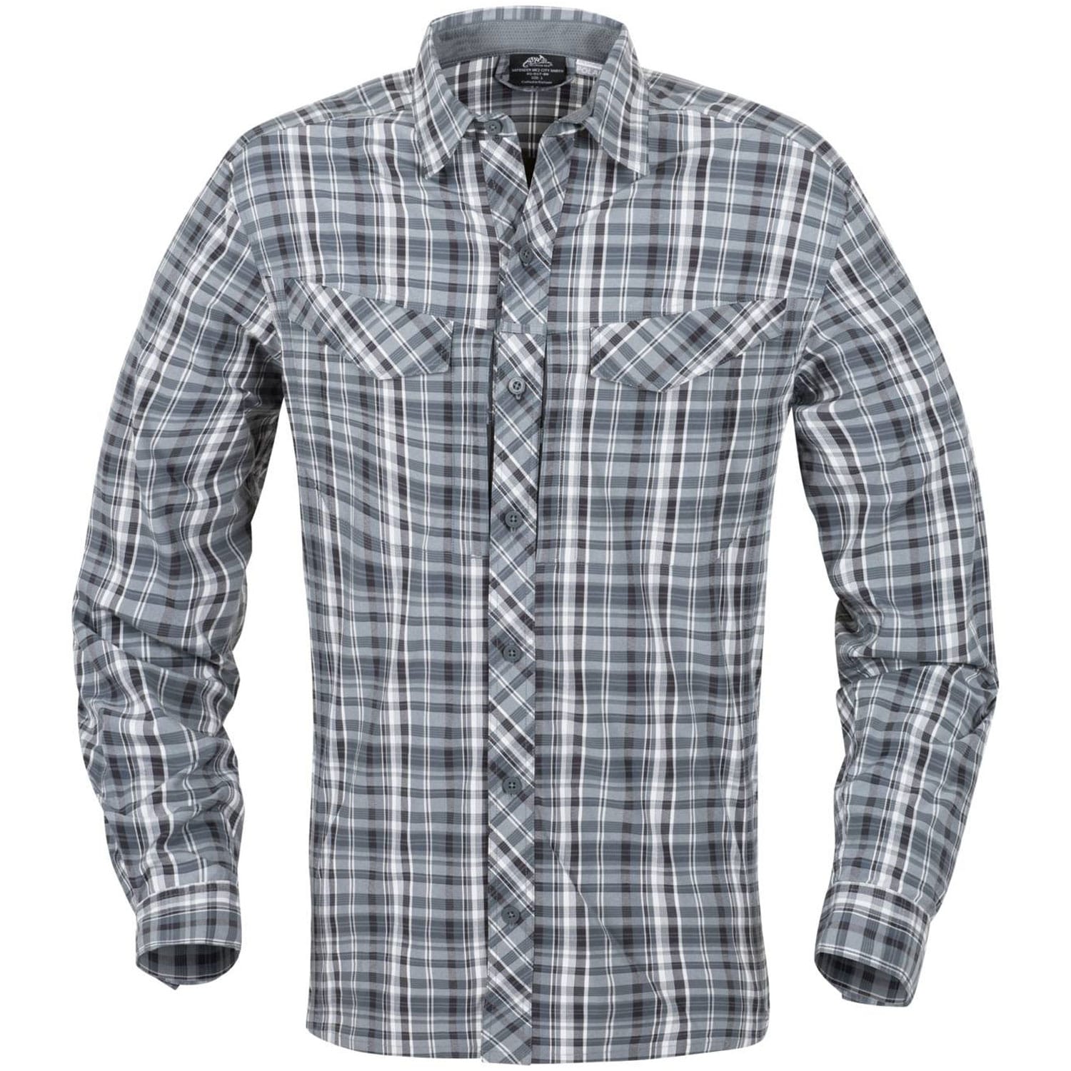 Helikon-Tex - Defender Mk2 City Hemd - Stone Plaid