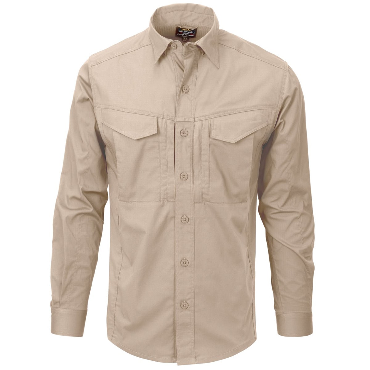 Helikon - Defender Mk2 PolyCotton Ripstop Long Sleeve - Hemd - Khaki