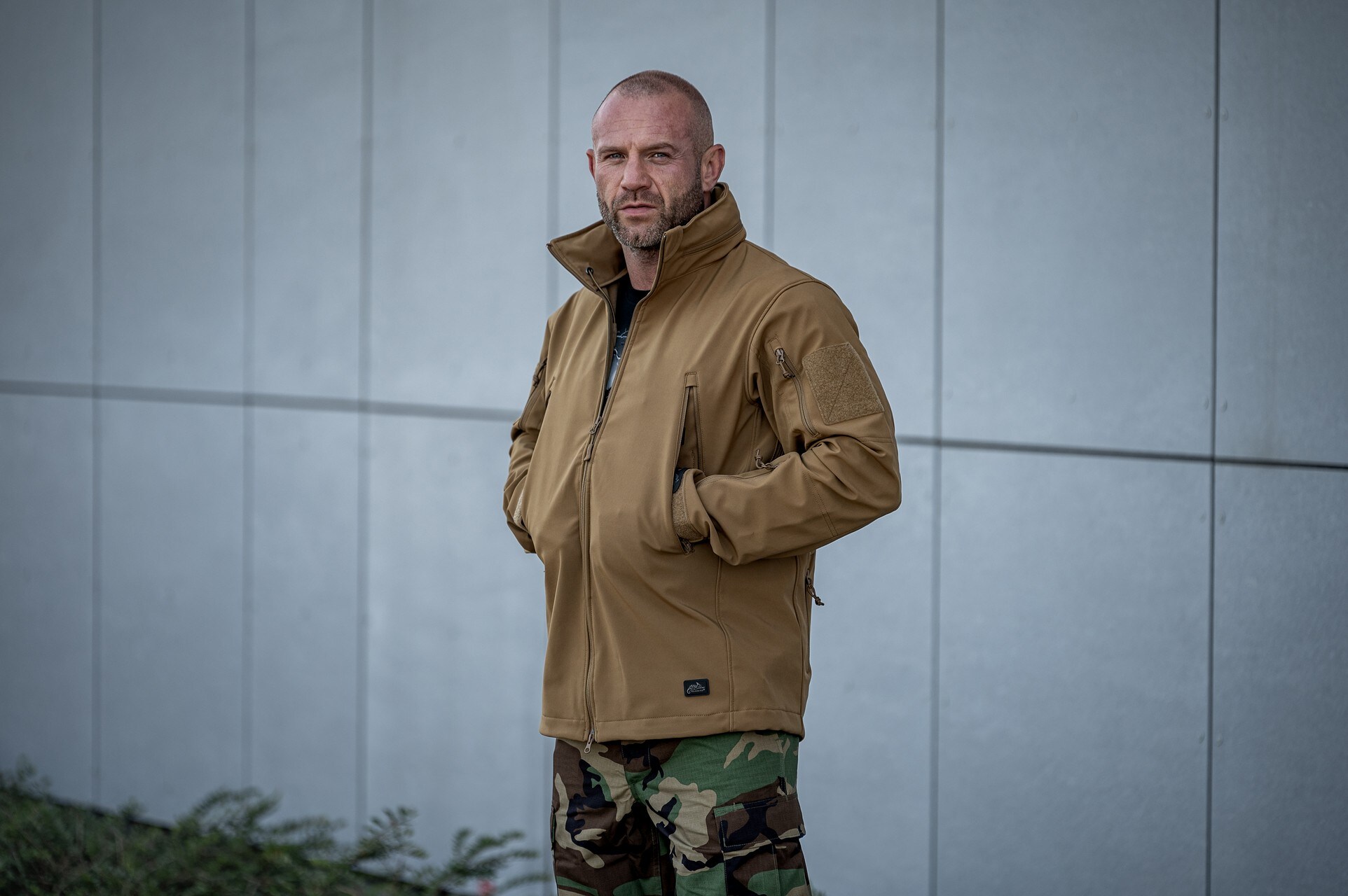 Helikon-Tex - Gunfighter Jacke Softshell Shark Skin Windblocker - Jacke - Coyote