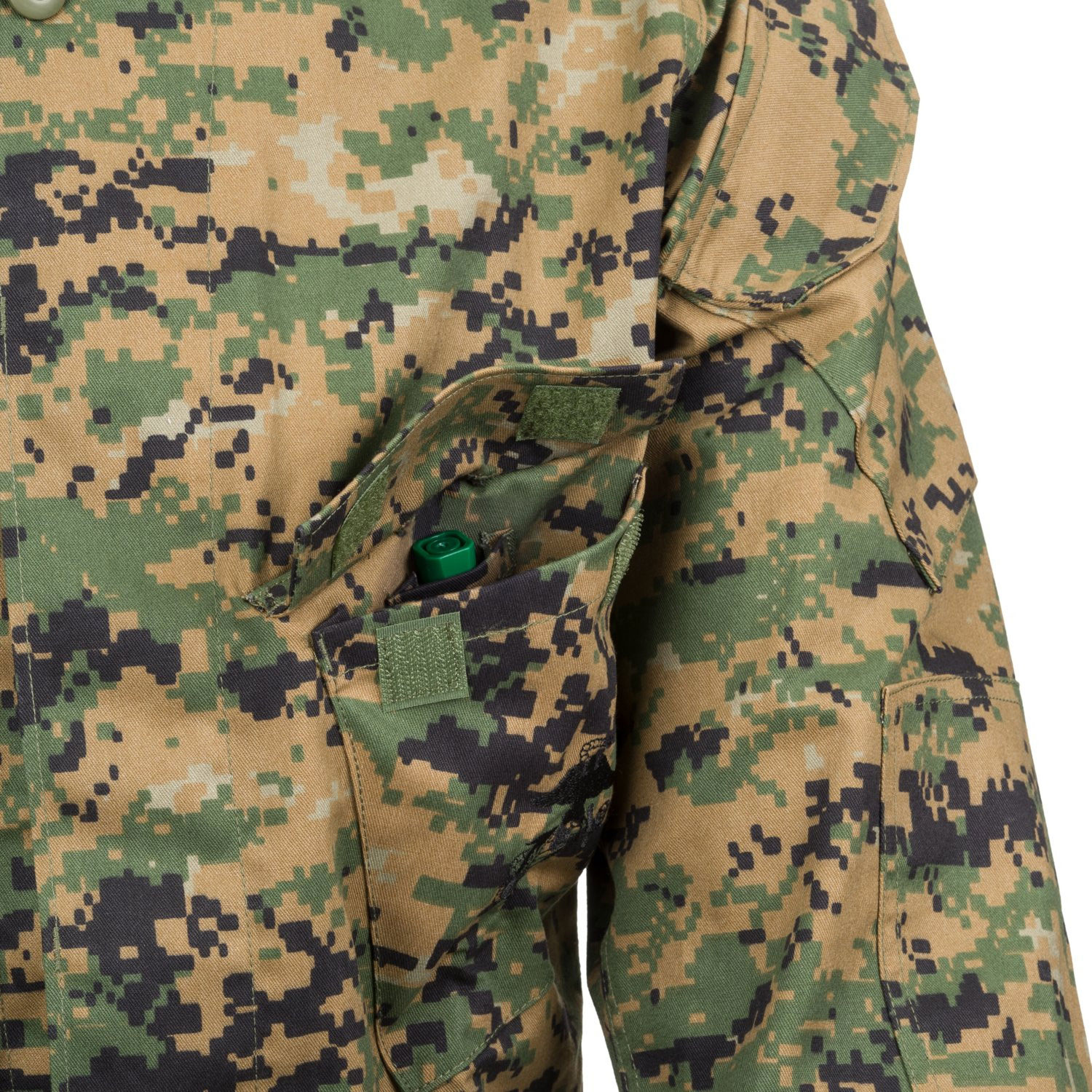 Helikon - USMC Twill - Sweatshirt für Militär - PolyCotton - Marpat USMC Digital Woodland