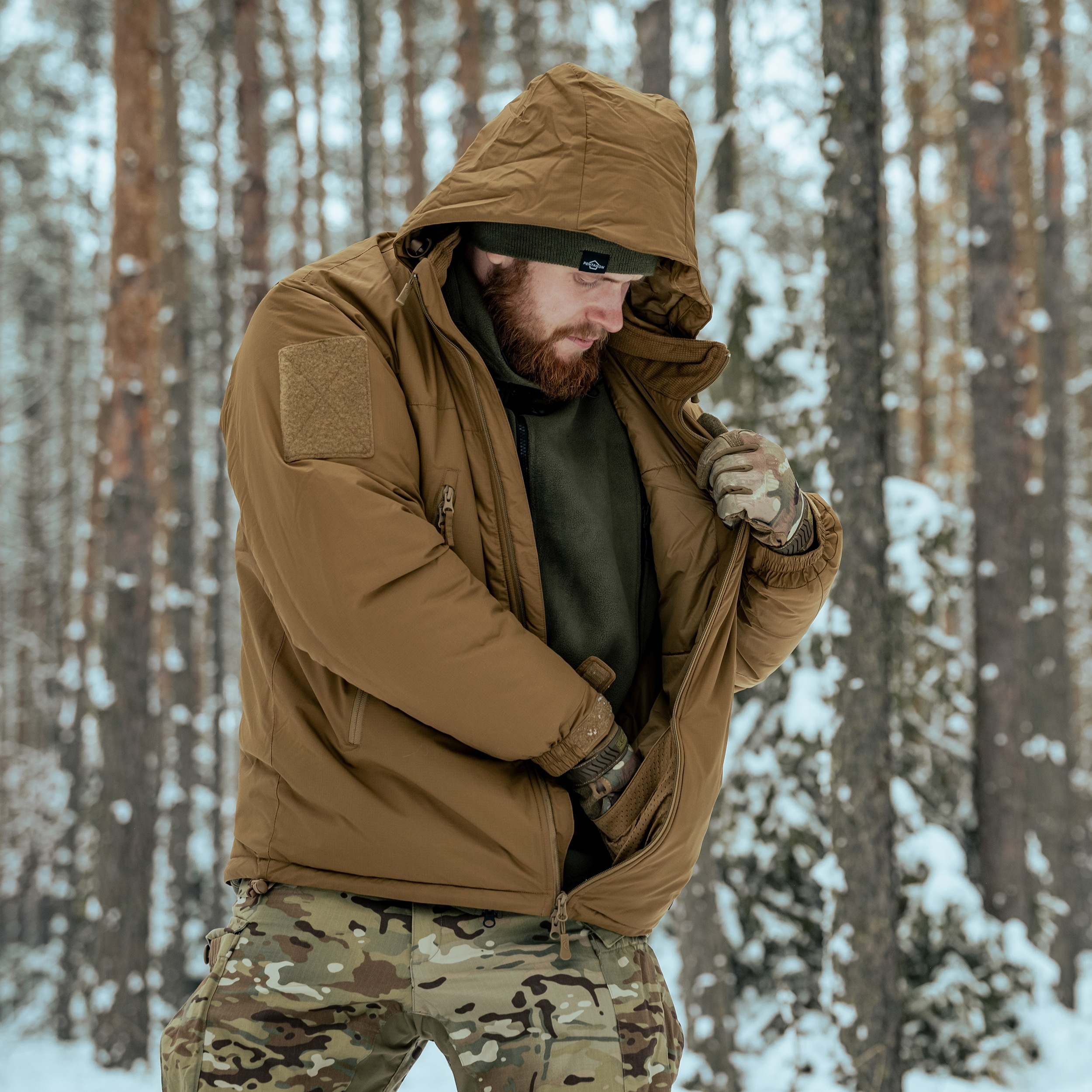 Helikon-Tex - Level 7 Climashield Apex 100 g - Winterjacke - Coyote