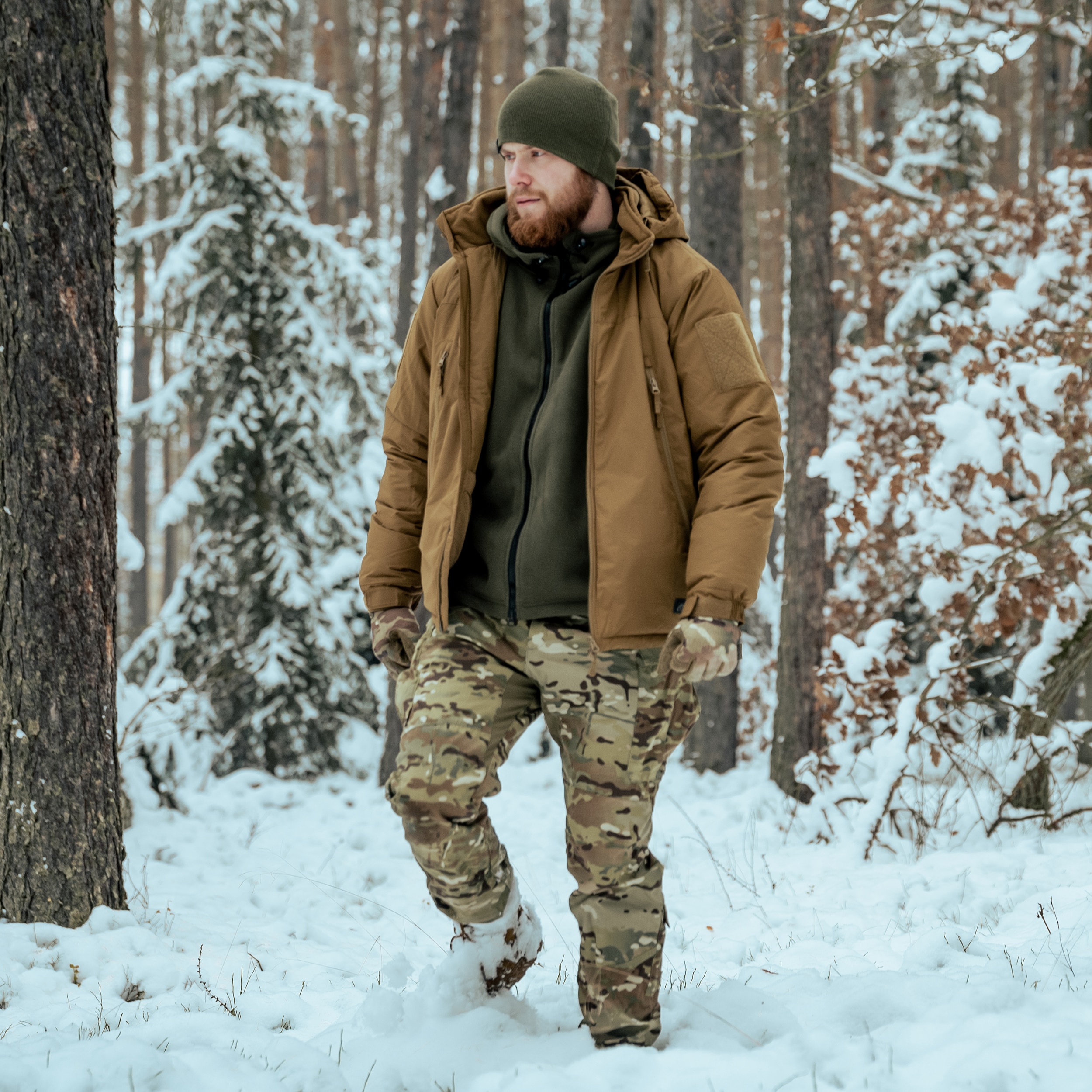 Helikon-Tex - Level 7 Climashield Apex 100 g - Winterjacke - Coyote