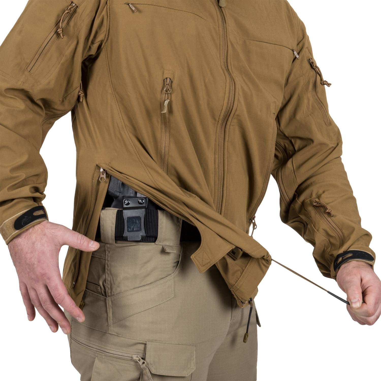 Helikon Cougar Softshell QSA HID - Jacke - Coyote