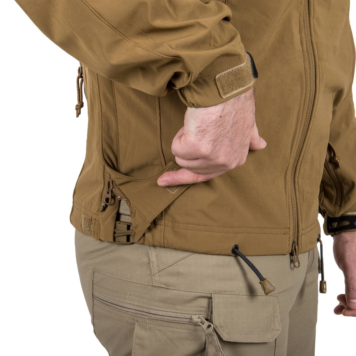 Helikon Cougar Softshell QSA HID - Jacke - Coyote