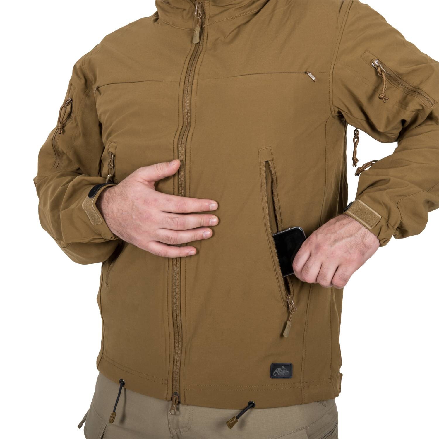 Helikon Cougar Softshell QSA HID - Jacke - Coyote