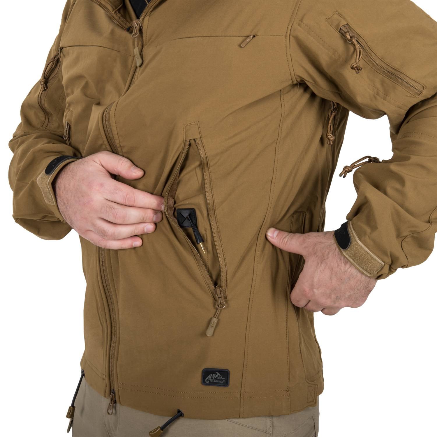 Helikon Cougar Softshell QSA HID - Jacke - Coyote