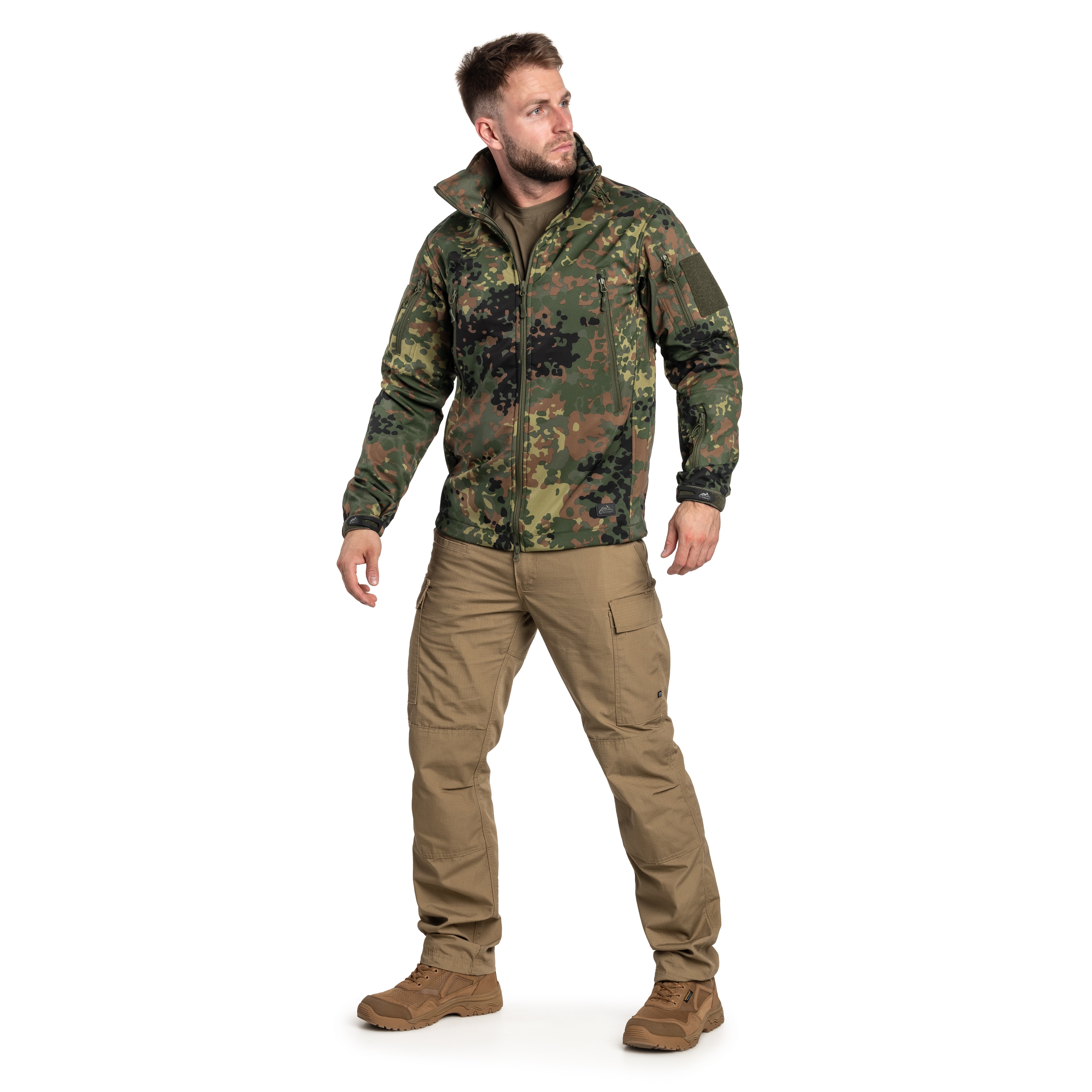 Helikon-Tex - Gunfighter Softshell Shark Skin Windblocker - Jacke - Flecktarn