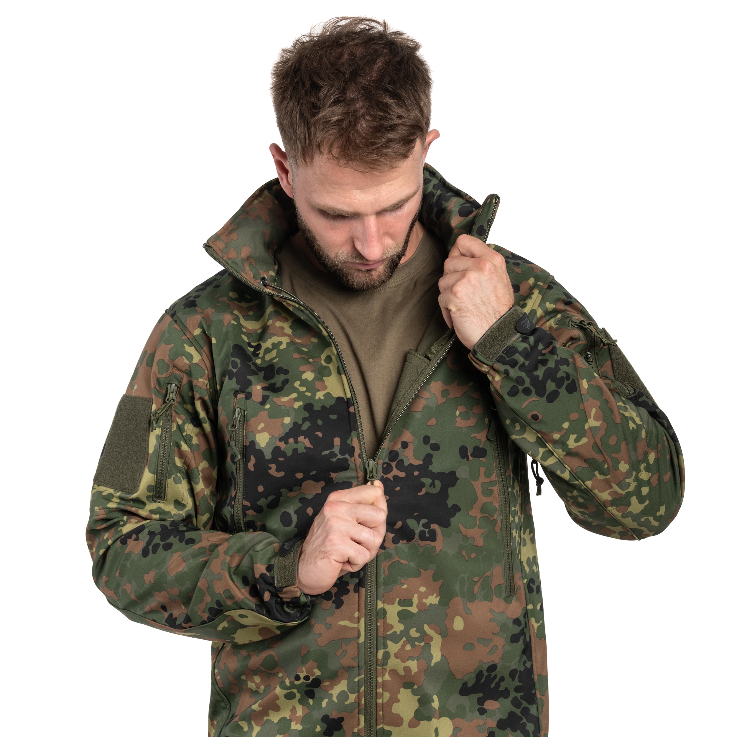 Helikon-Tex - Gunfighter Softshell Shark Skin Windblocker - Jacke - Flecktarn