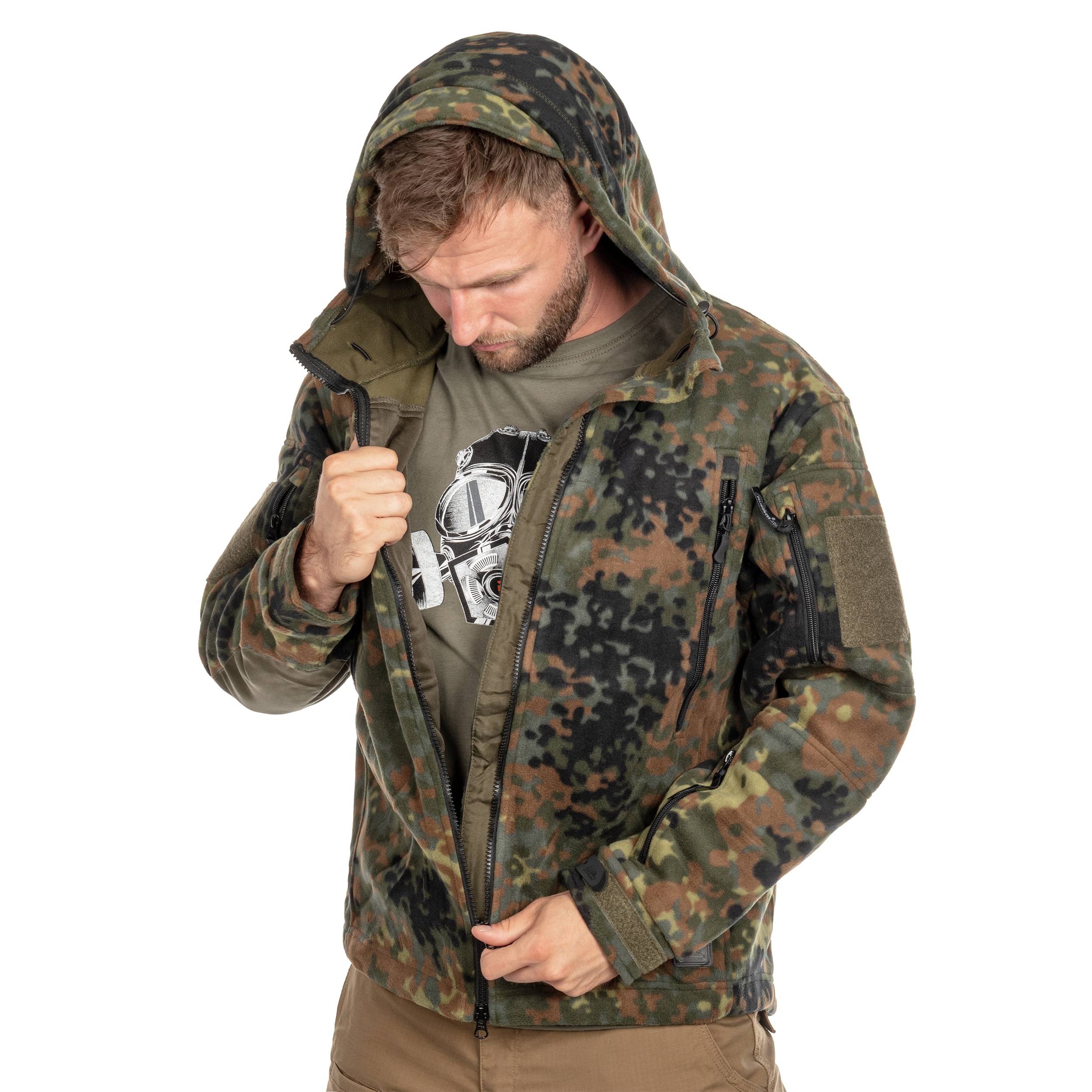 Helikon-Tex - Patriot Fleecejacke - Flecktarn