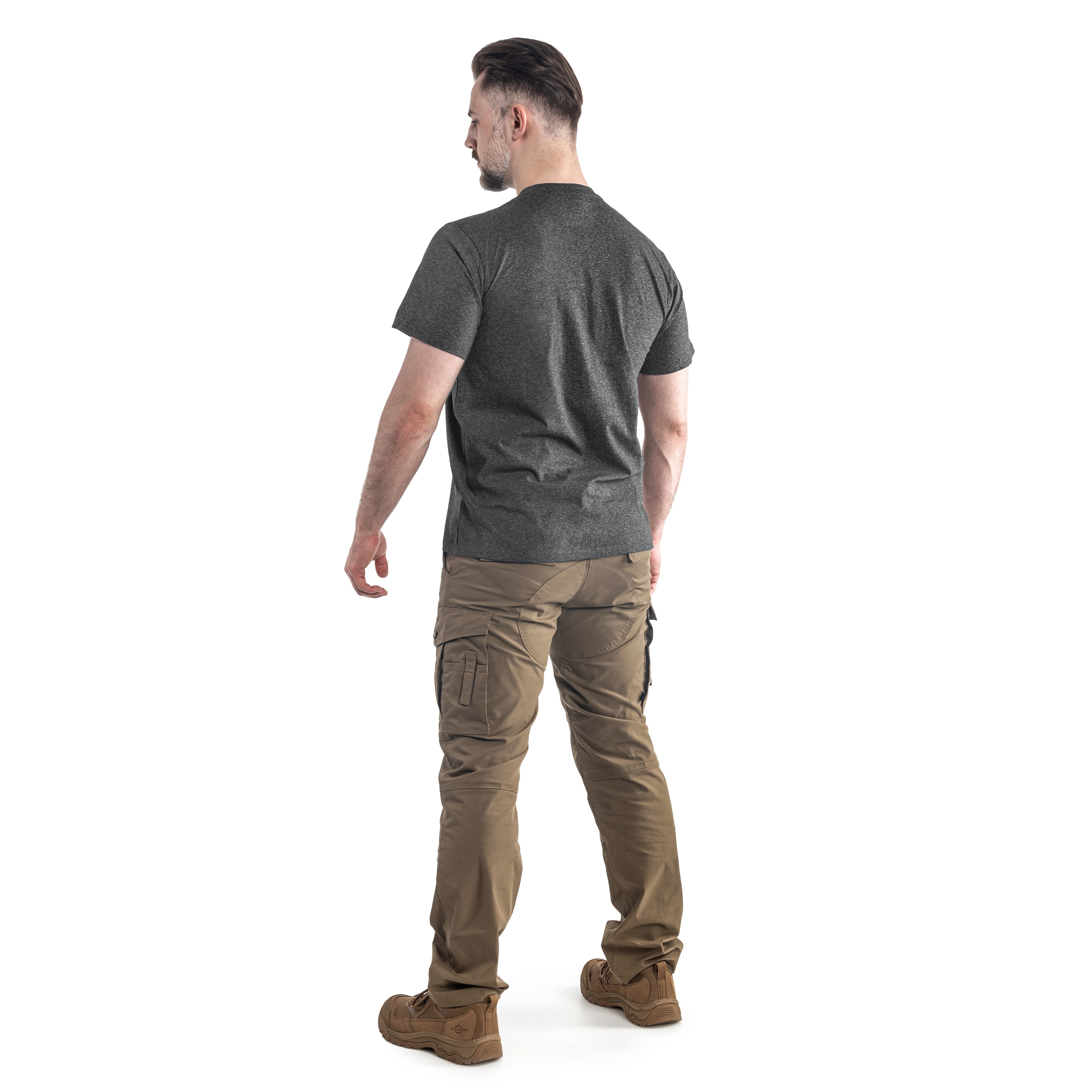 Helikon - Melange - T-Shirt - Black-Grey