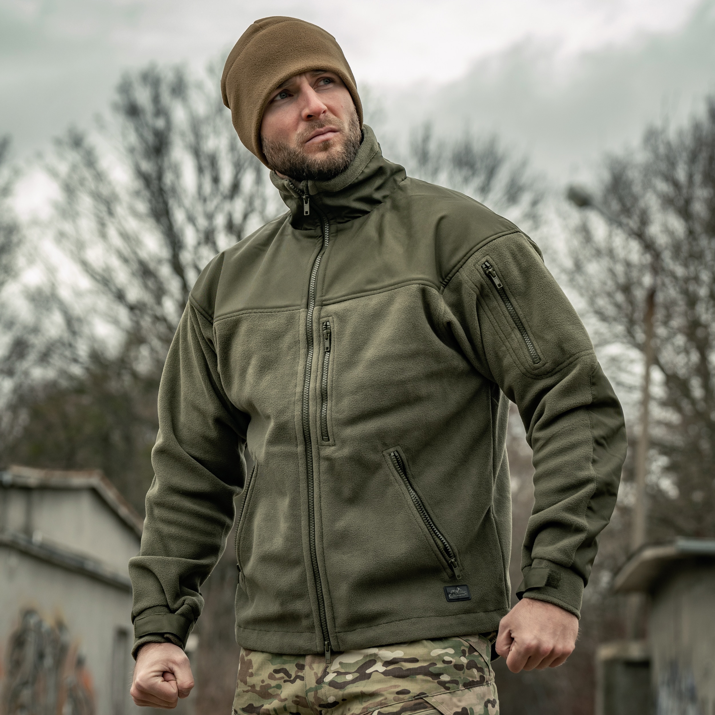 Helikon-Tex - Classic Army - Fleecejacke - Olive Green