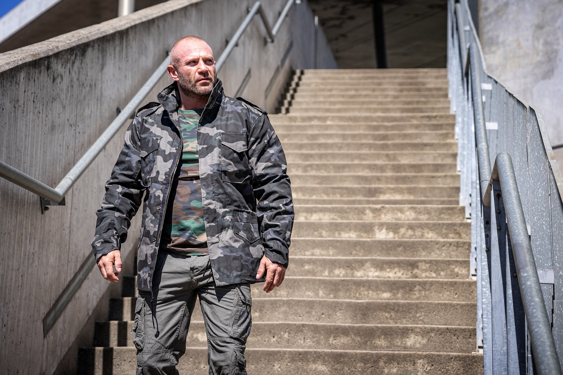 Brandit - M65 Classic Jacke - Dark Camo