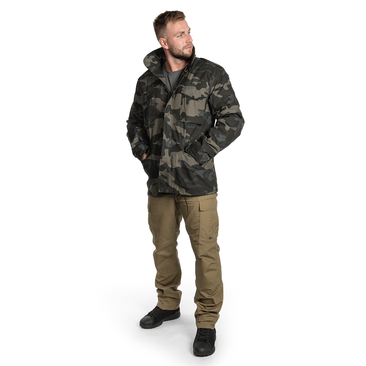 Brandit - M65 Classic - Jacke - Dark Camo