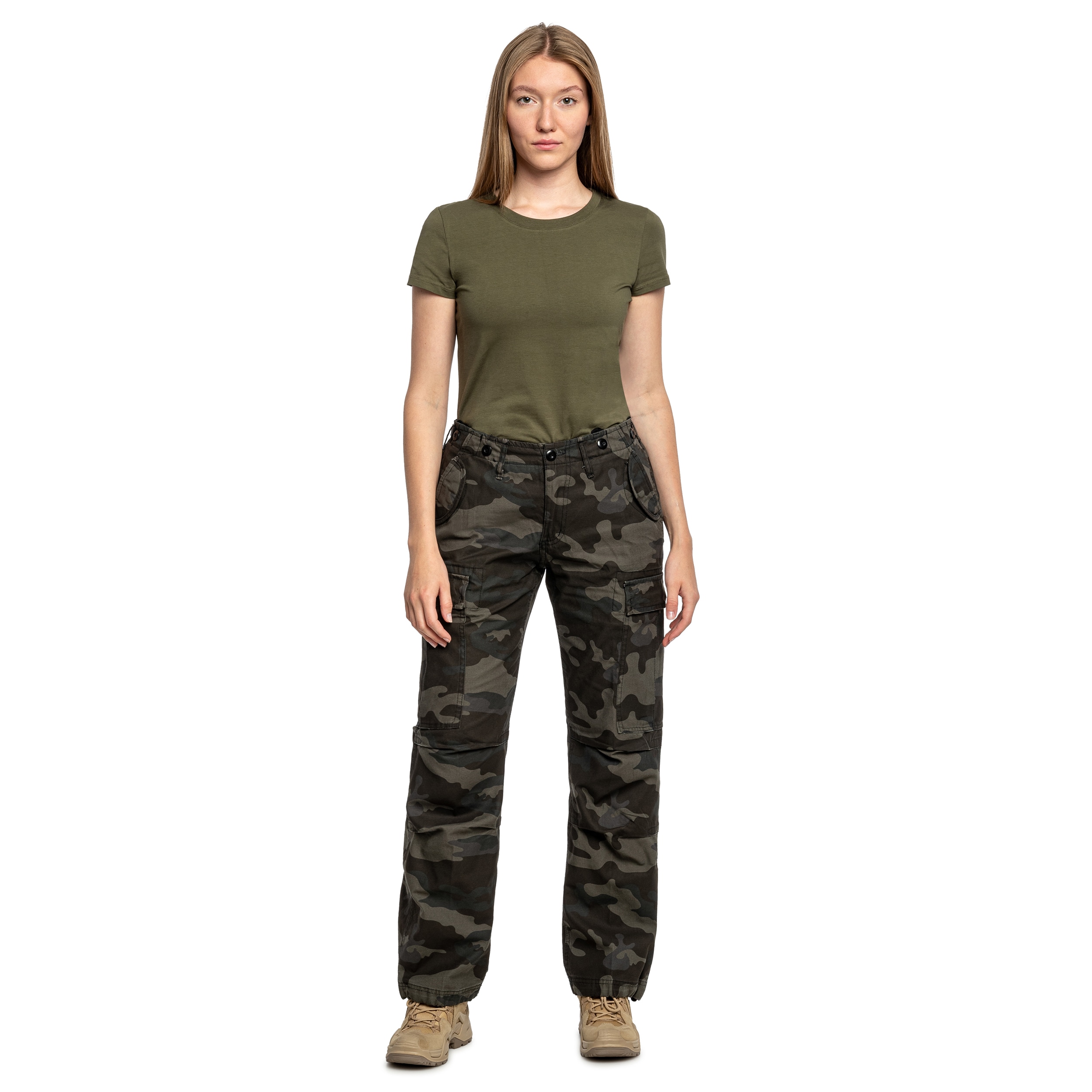 Brandit - M65 - Damenhose - Dark Camo