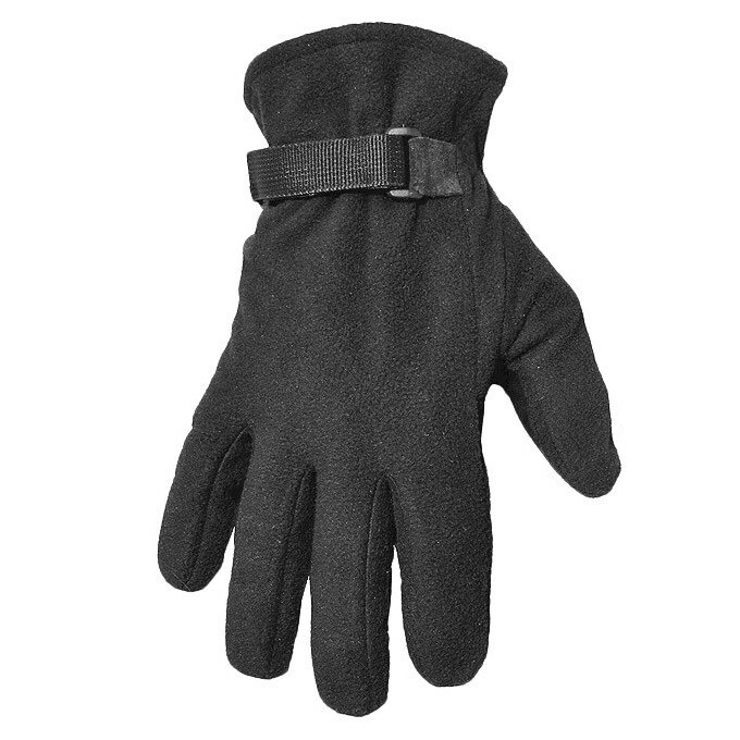 Texar - Fleece-Handschuhe - Black