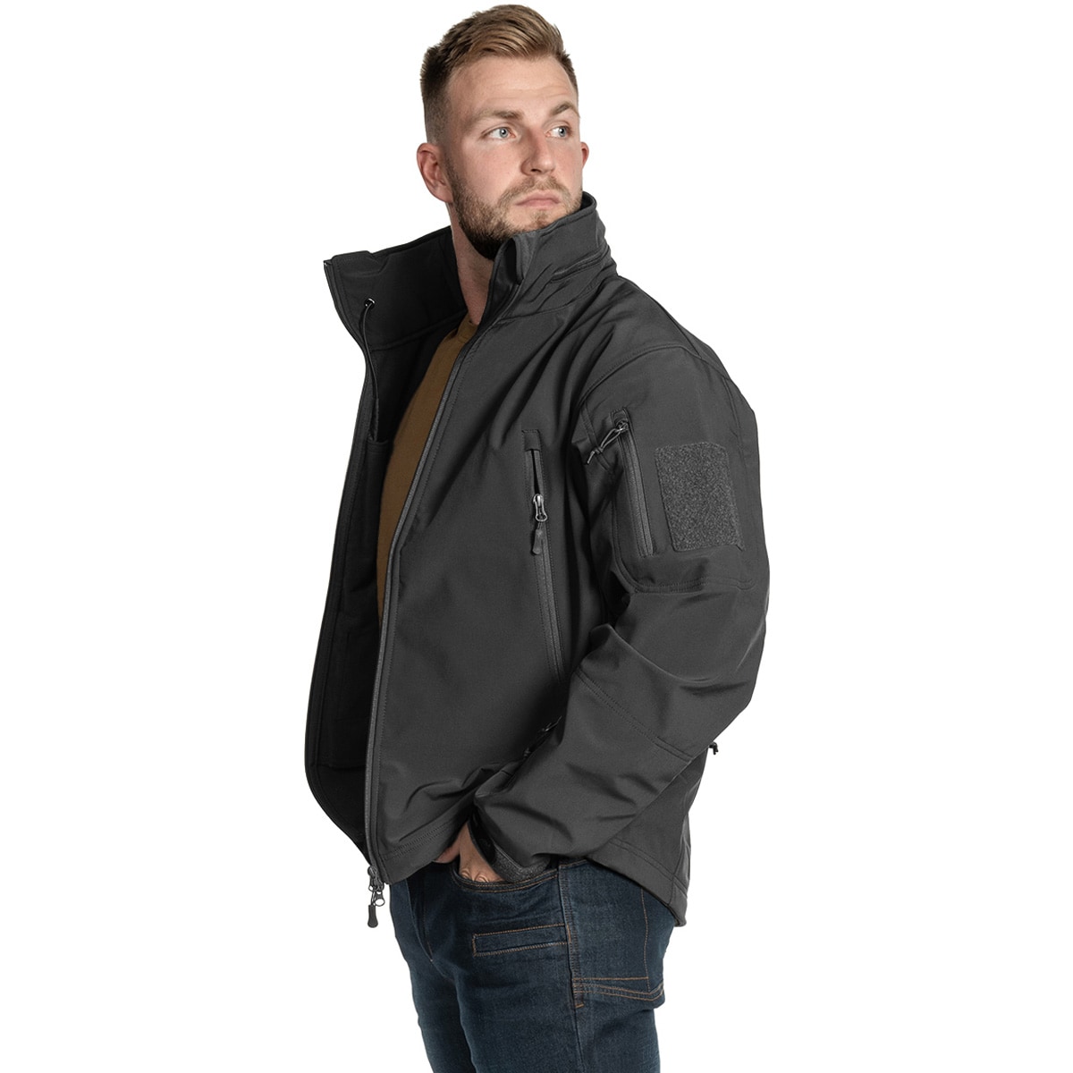 Helikon - Gunfighter Softshell Shark Skin Windblocker - Jacke - Shadow Grey