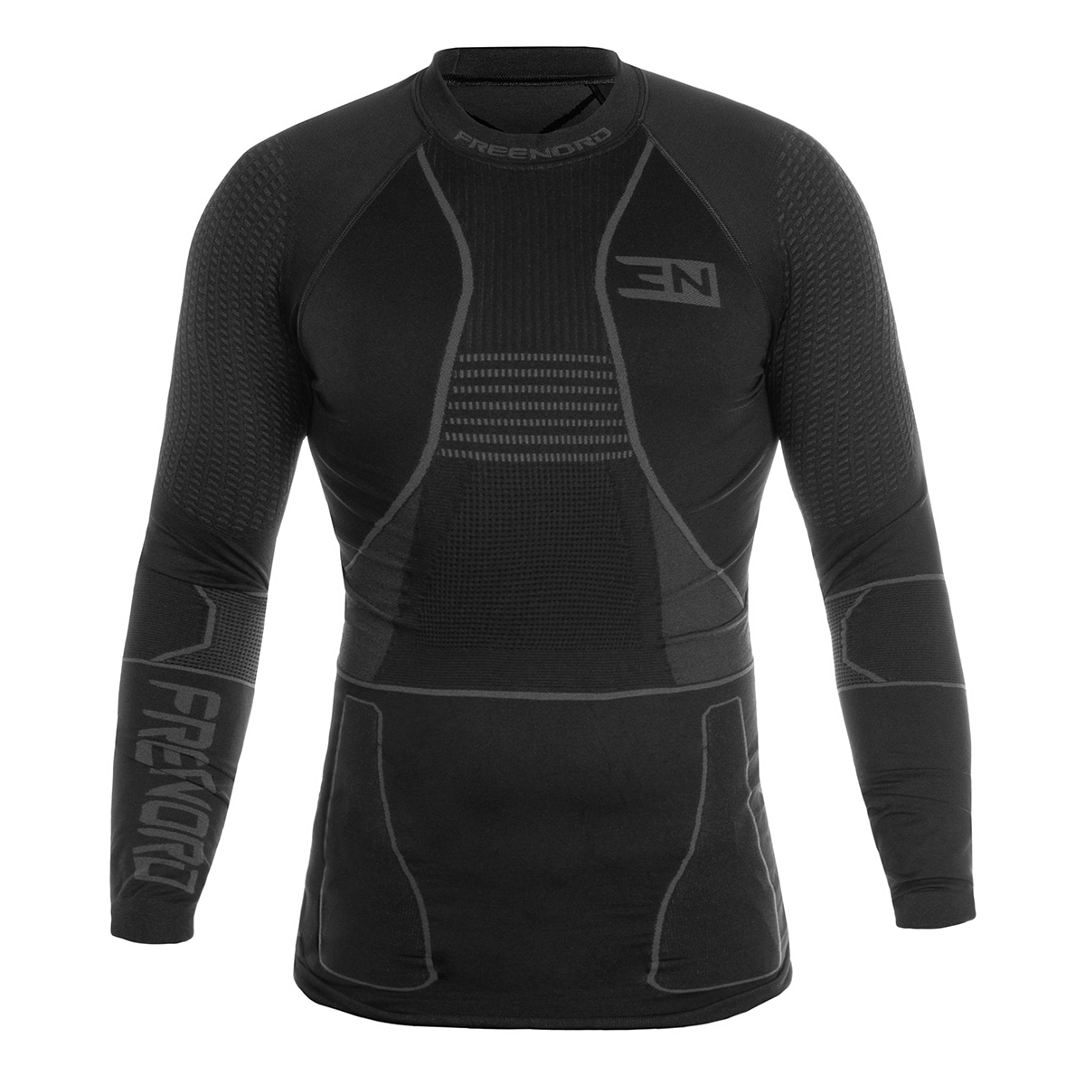 FreeNord - ThermoTech Evo Long Sleeve - Thermoshirt - Schwarz