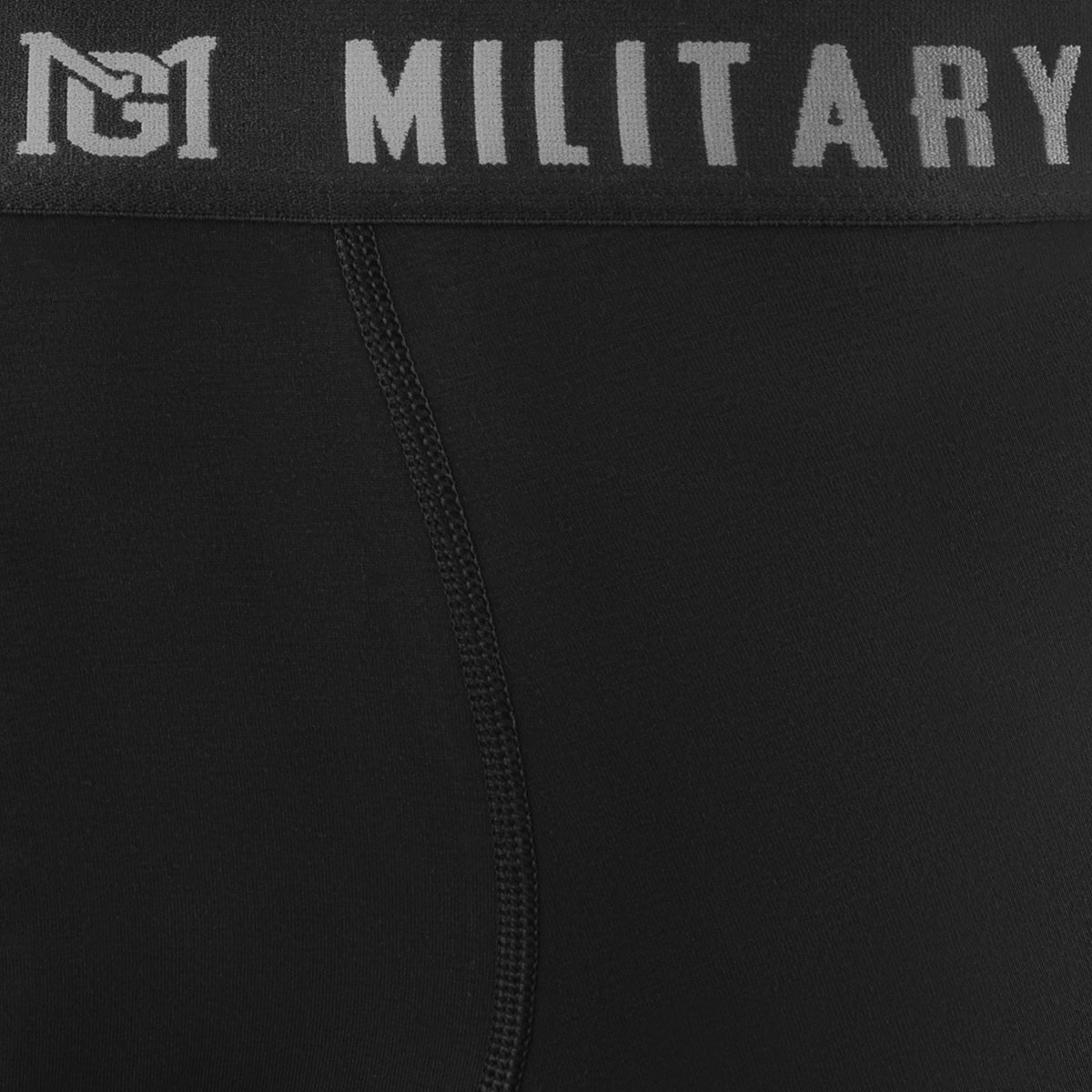 Military Gym Wear - Boxer Military - Black