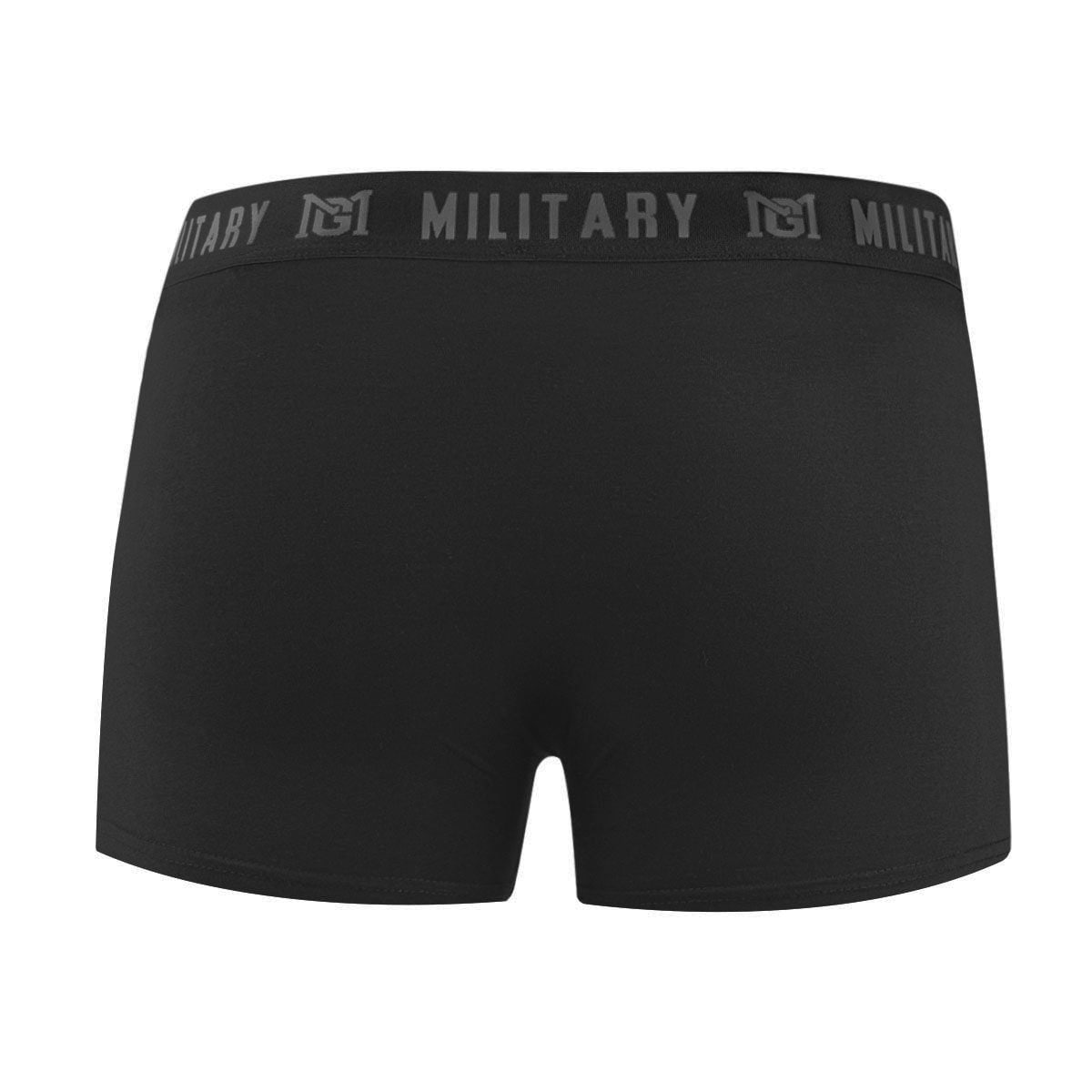 Military Gym Wear - Boxer Military - Black