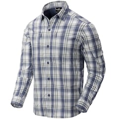 Helikon - Trip - Langarm-Hemd - Indigo Plaid