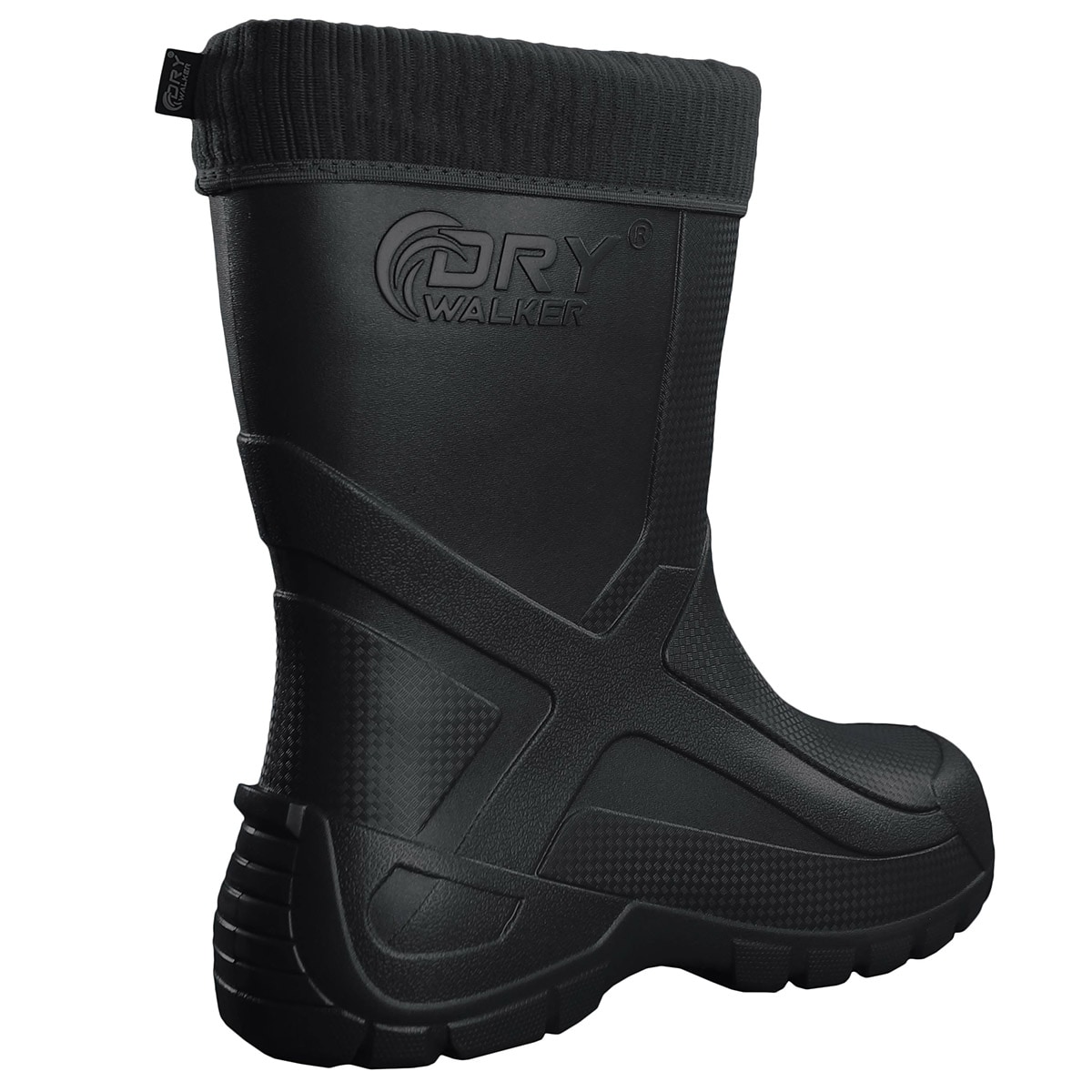 Dry Walker - Xtrack Short - Gummistiefel - Black