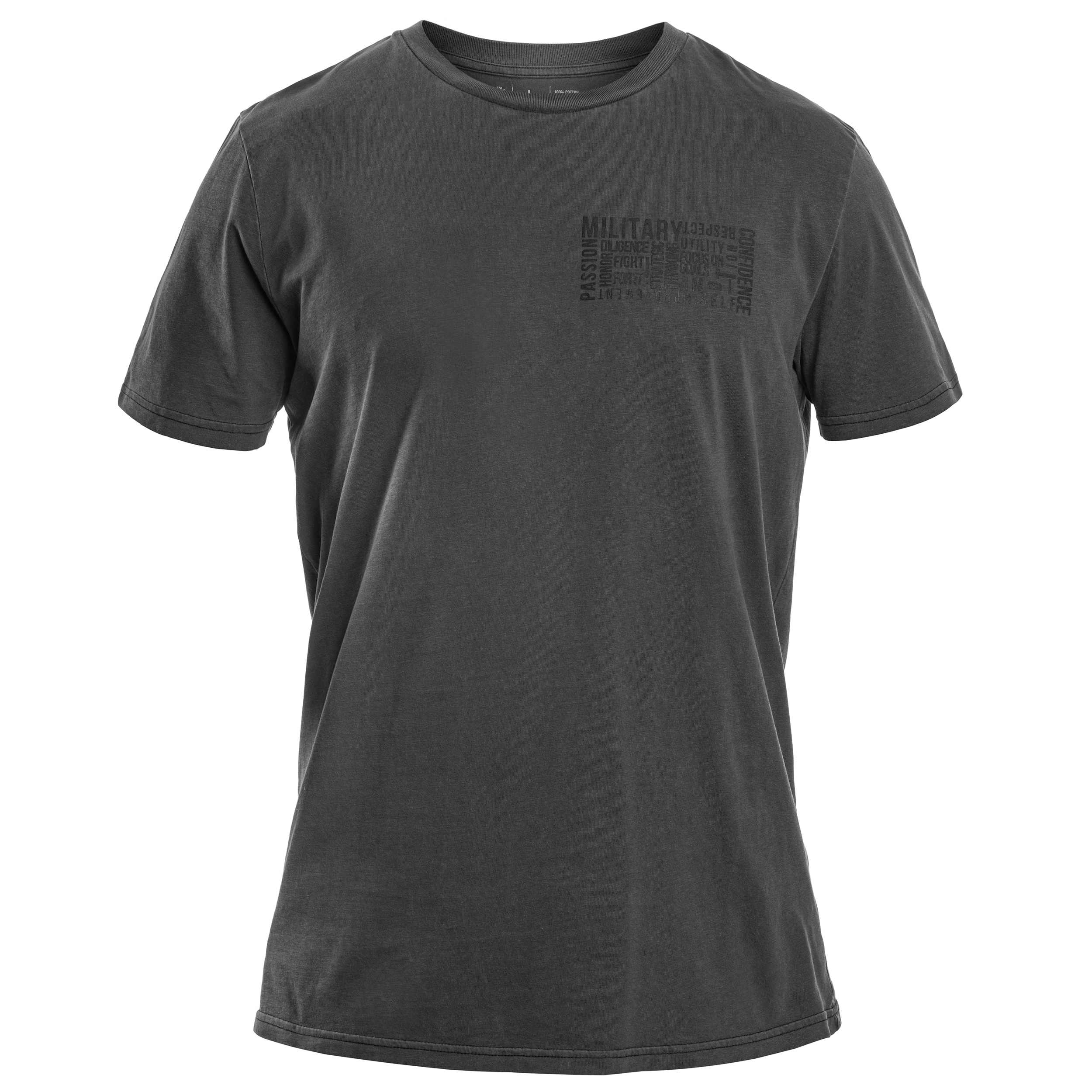 Military Gym - Wear Identity Tee - T-Shirt - Washed Grey