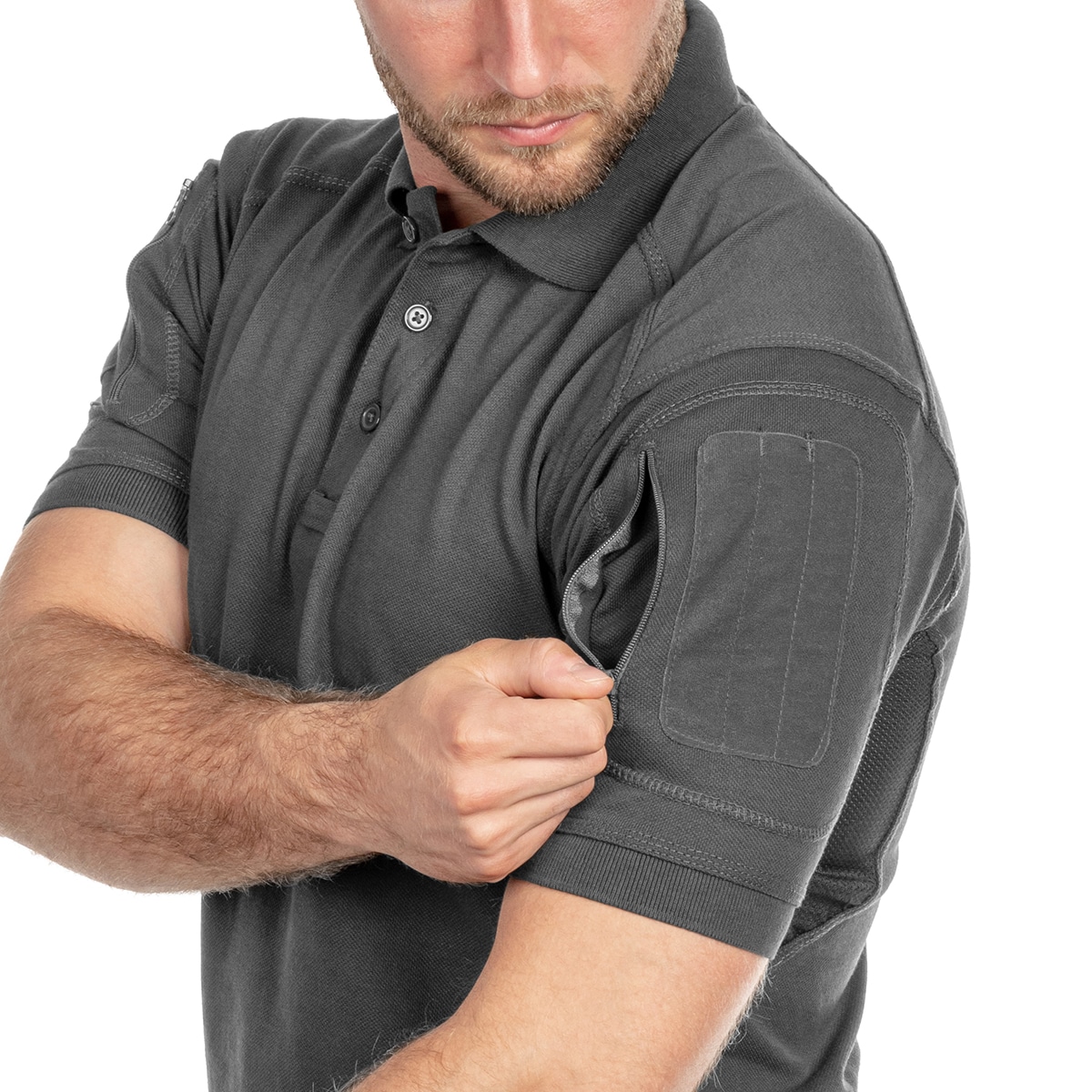 Texar - Elite Pro - Poloshirt - Grey