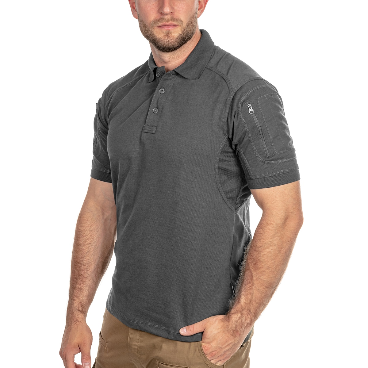 Texar - Elite Pro - Poloshirt - Grey