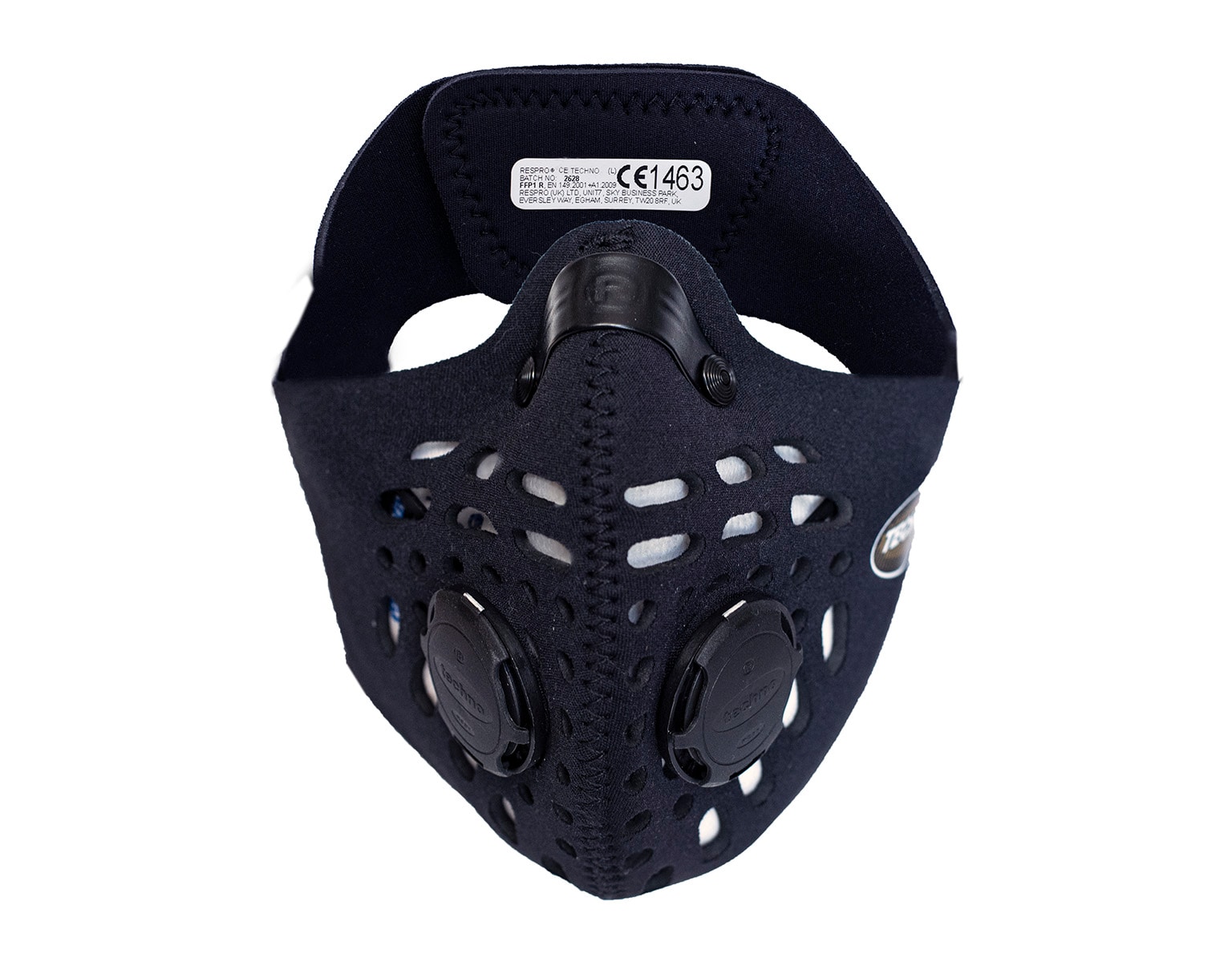 Respro - CE - Anti-Smog-Maske - Techno Black