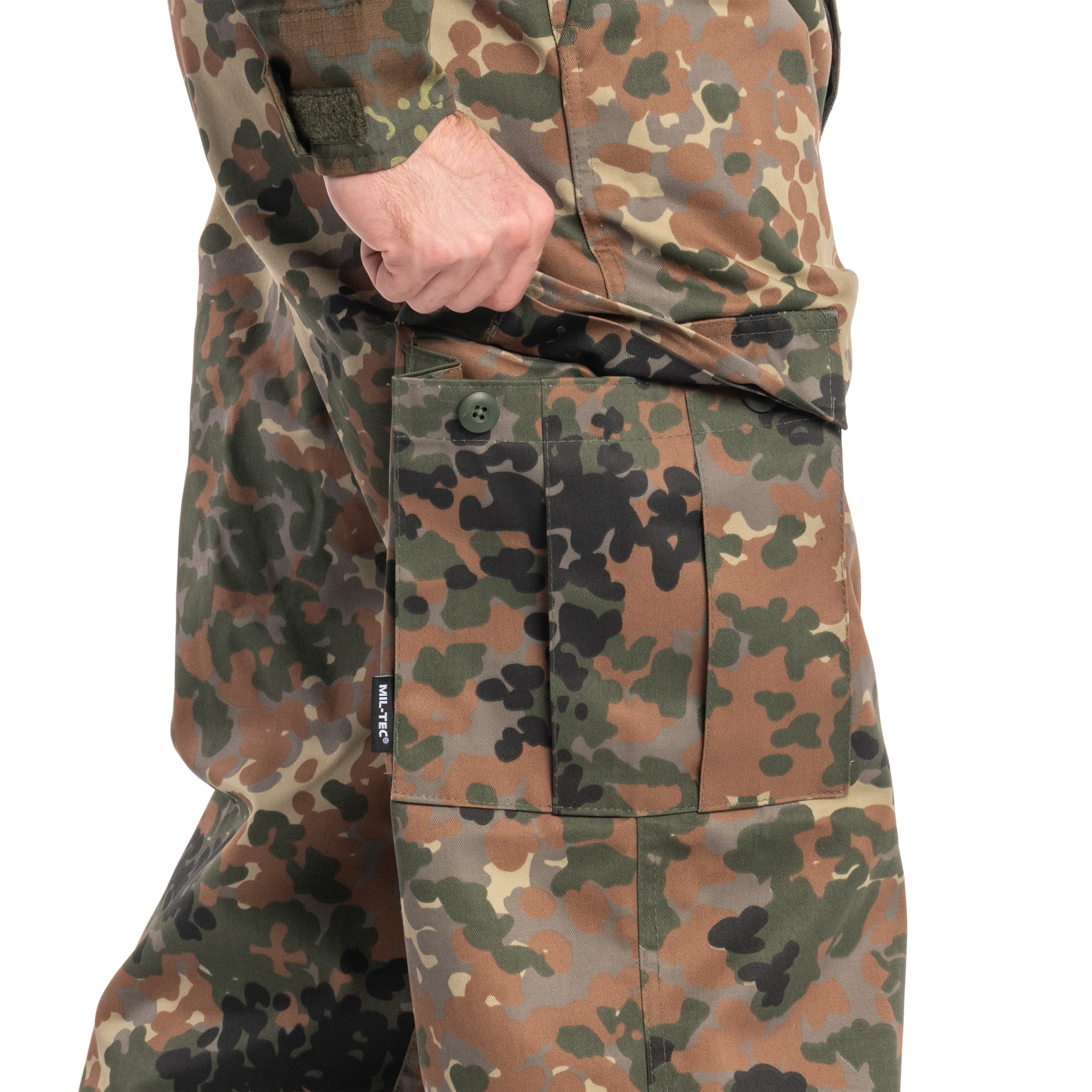 Mil-Tec - US Ranger BDU Militärhose - Flecktarn