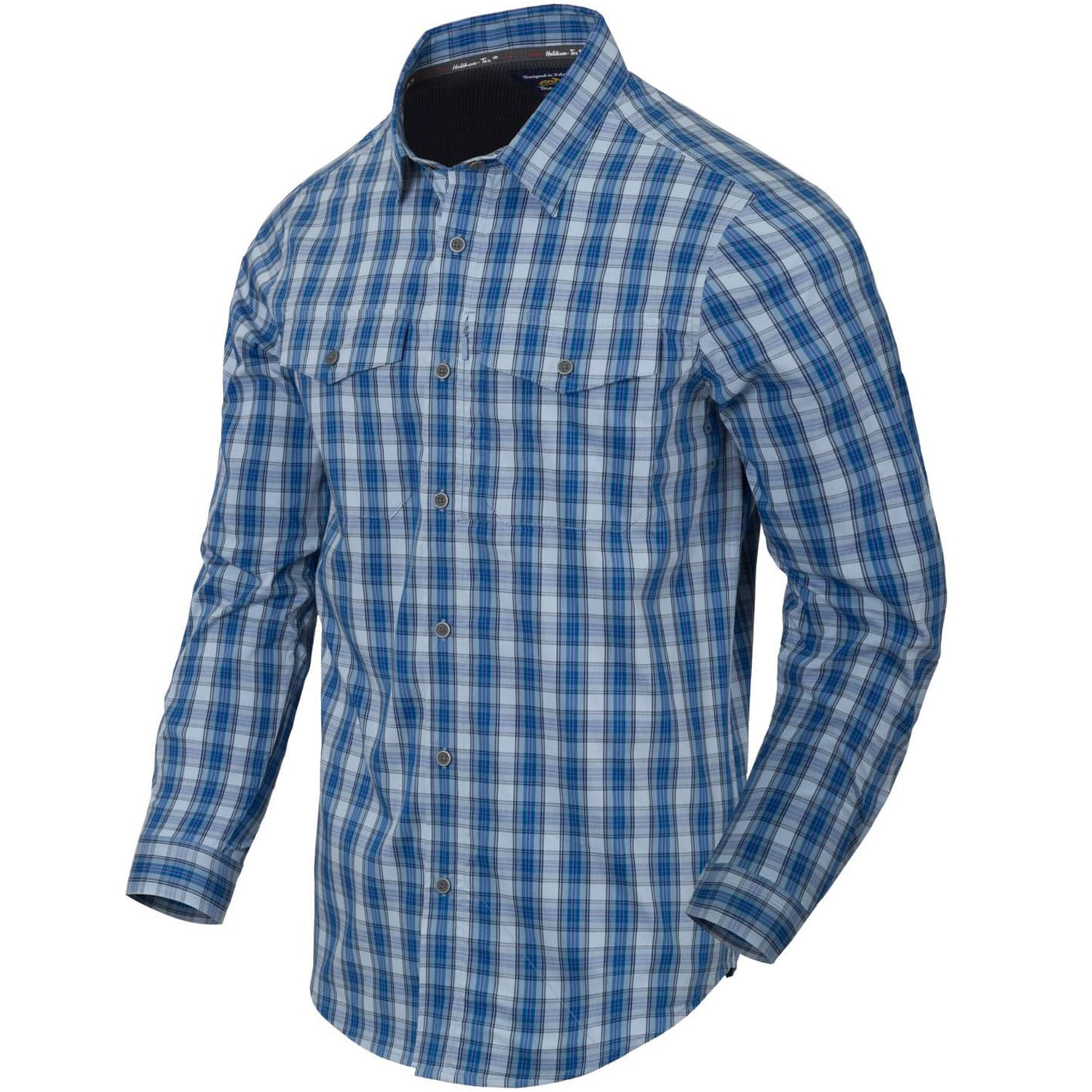 Helikon - Covert Concealed Carry - Hemd - Ozark Blue Plaid