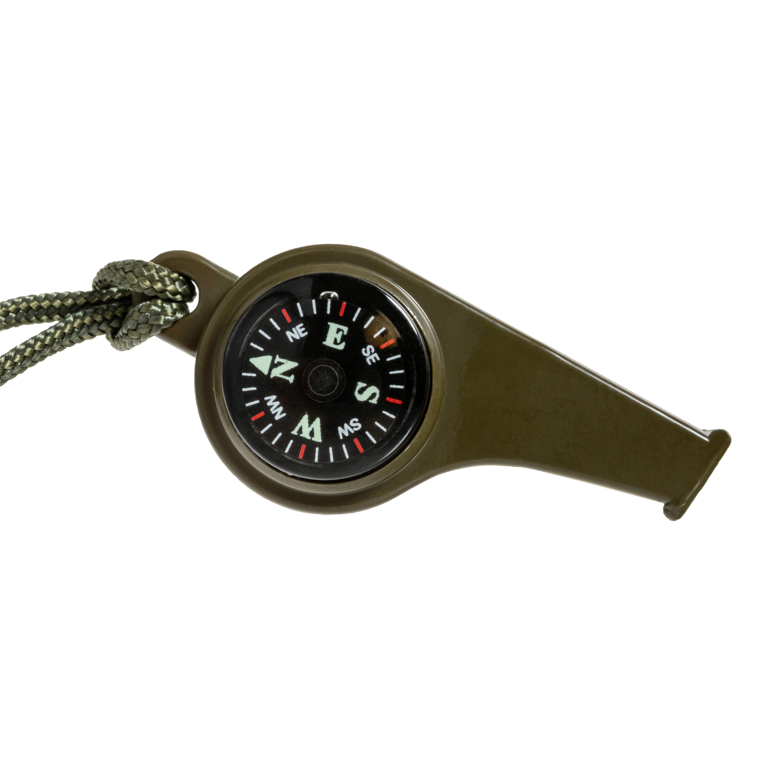 Highlander - Outdoor - Signalpfeife mit Kompass und Thermometer