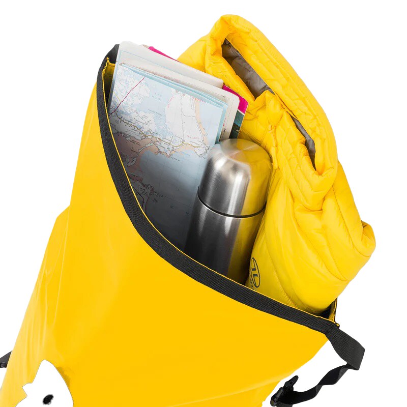 Highlander - Outdoor Troon Duffle - Wasserdichte Tasche 45 l - Yellow