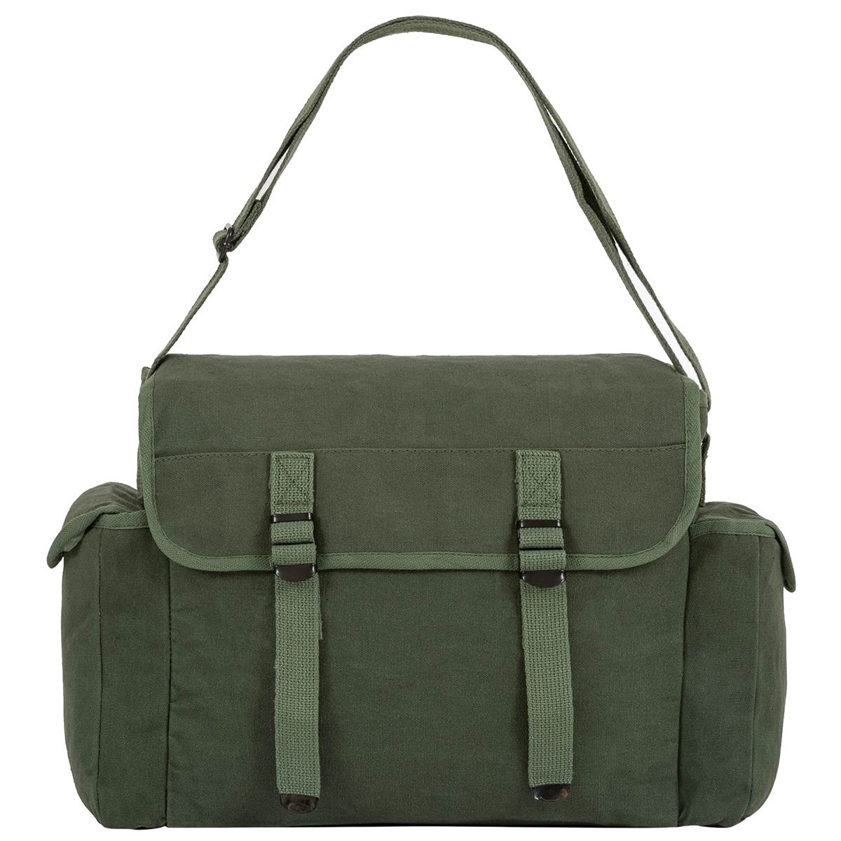 Highlander - Outdoor Canvas Heavy Duty Haversack - Umhängetasche 18 l - Olive