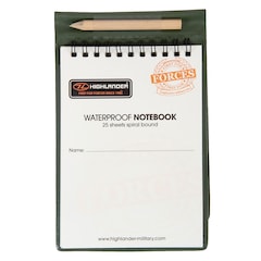 Highlander - Forces 150 x 105 mm - Wasserfestes Notizbuch